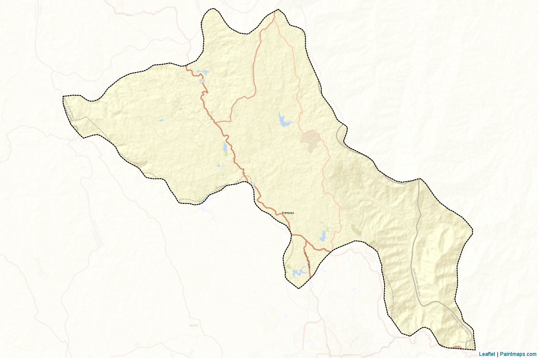 Serejaka (Maekel Region) Map Cropping Samples-2