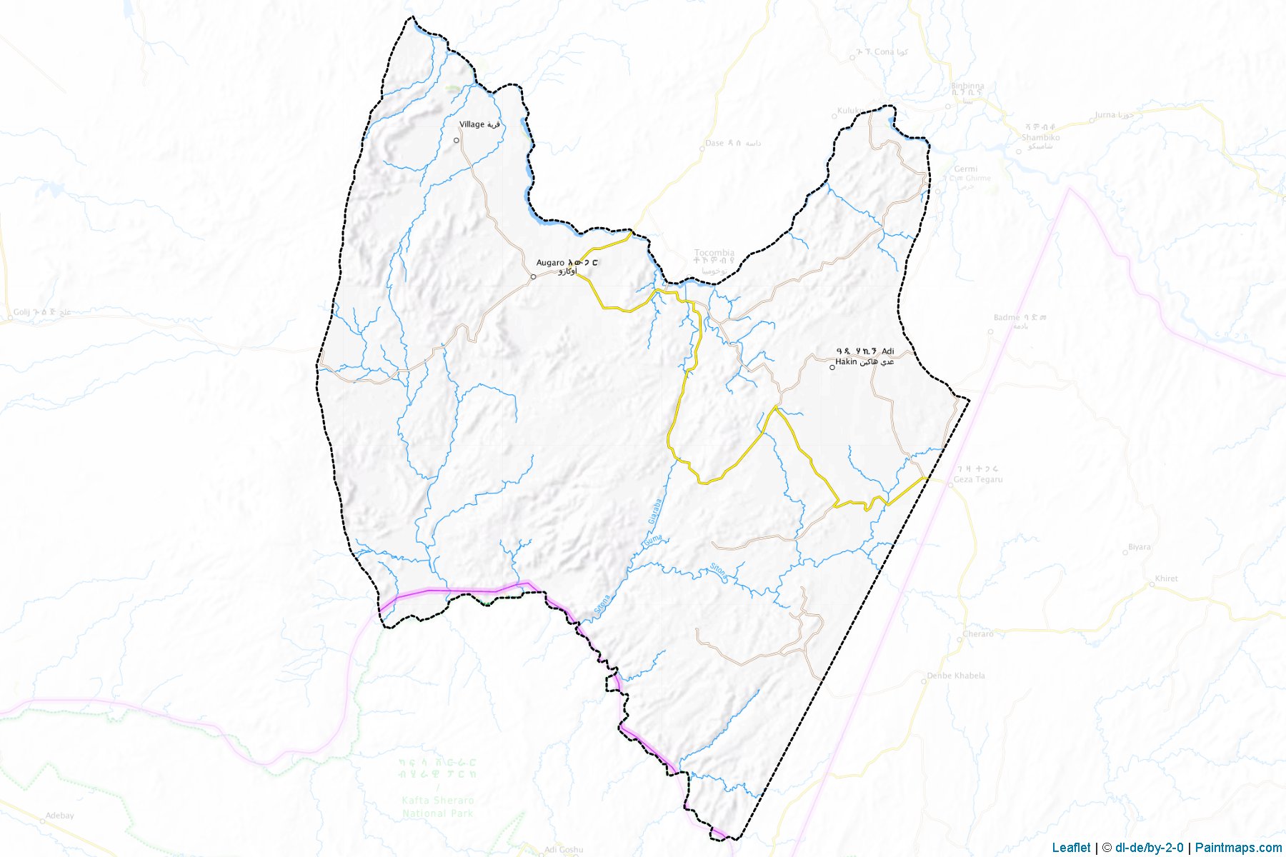 Upper Gash (Gash-Barka) Map Cropping Samples-1