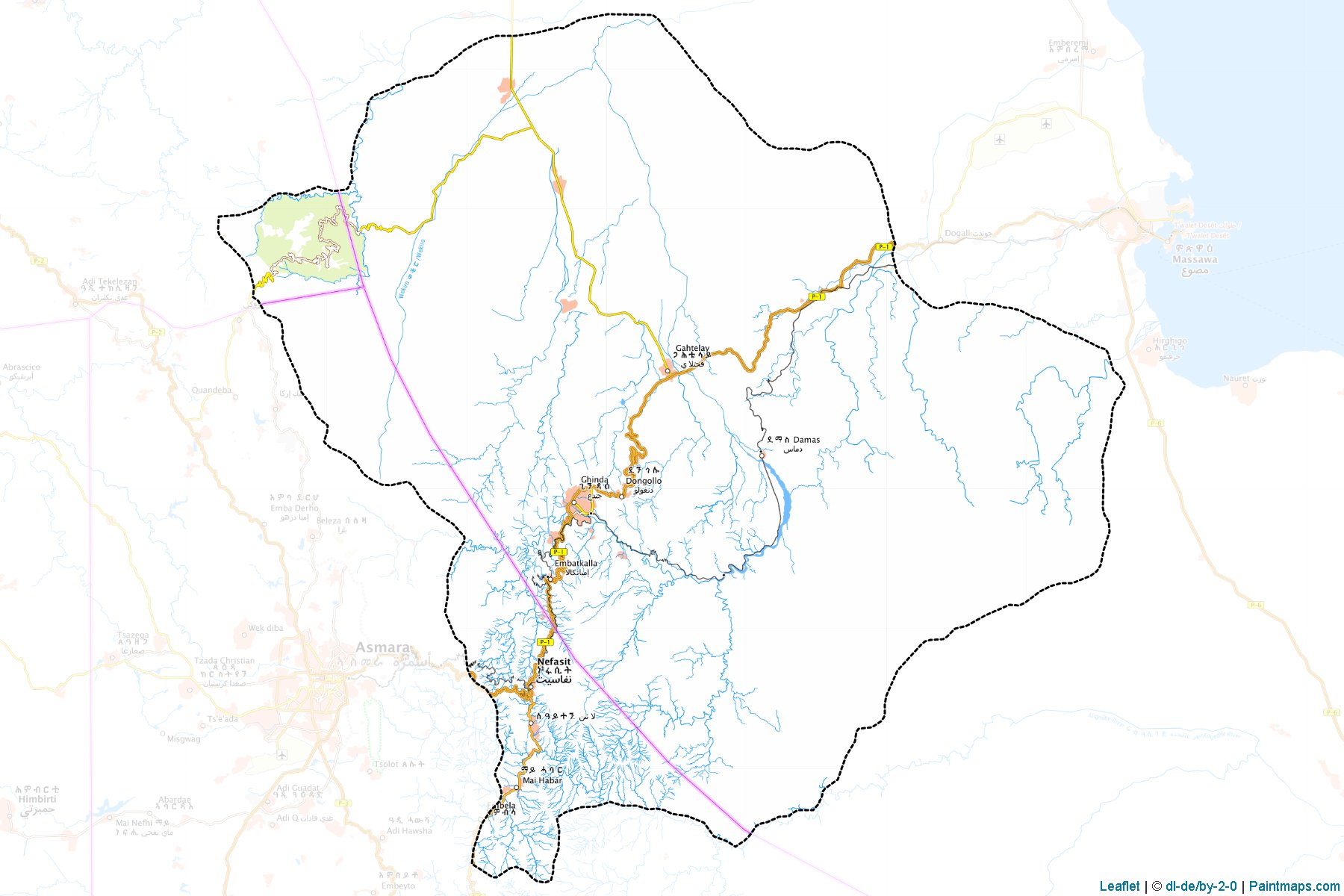 Ghinda'e (Semien-Keih-Bahri) Map Cropping Samples-1