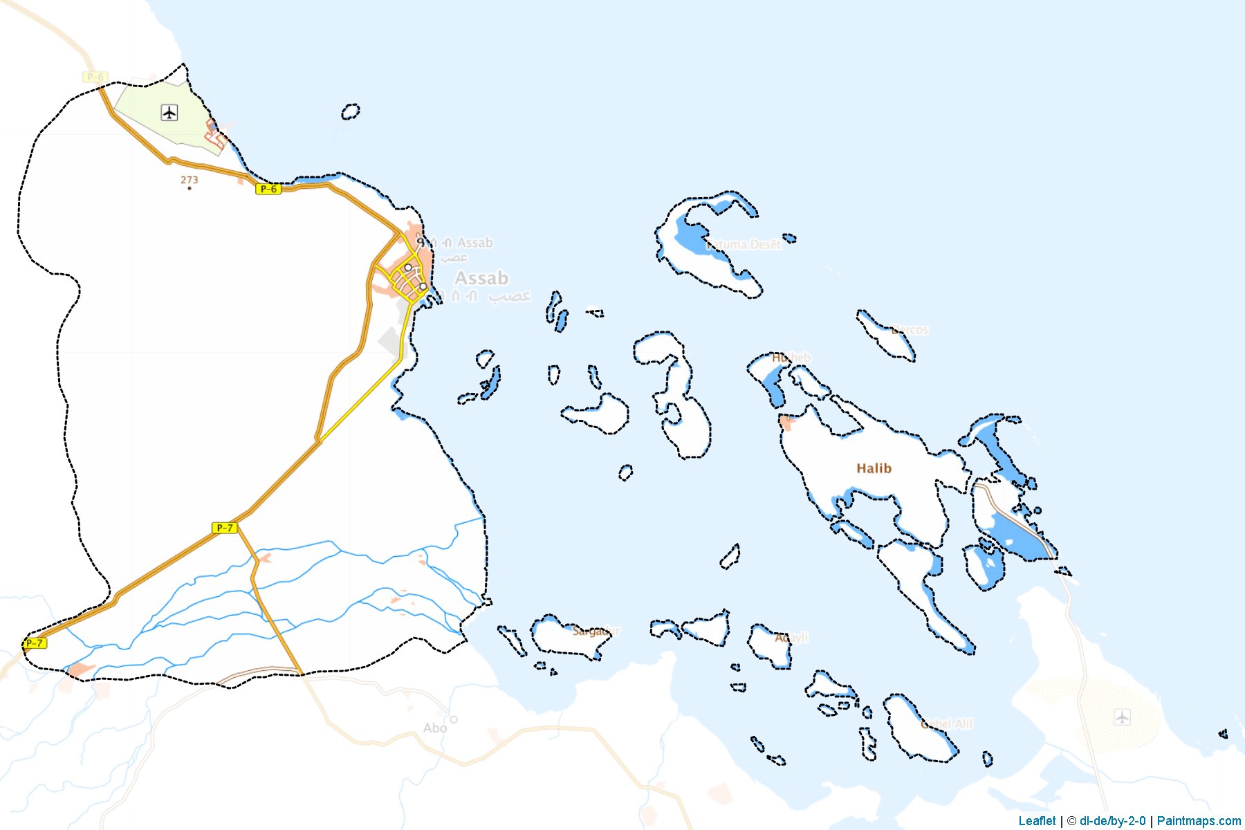 Asseb (Güney Kızıldeniz) Haritası Örnekleri-1