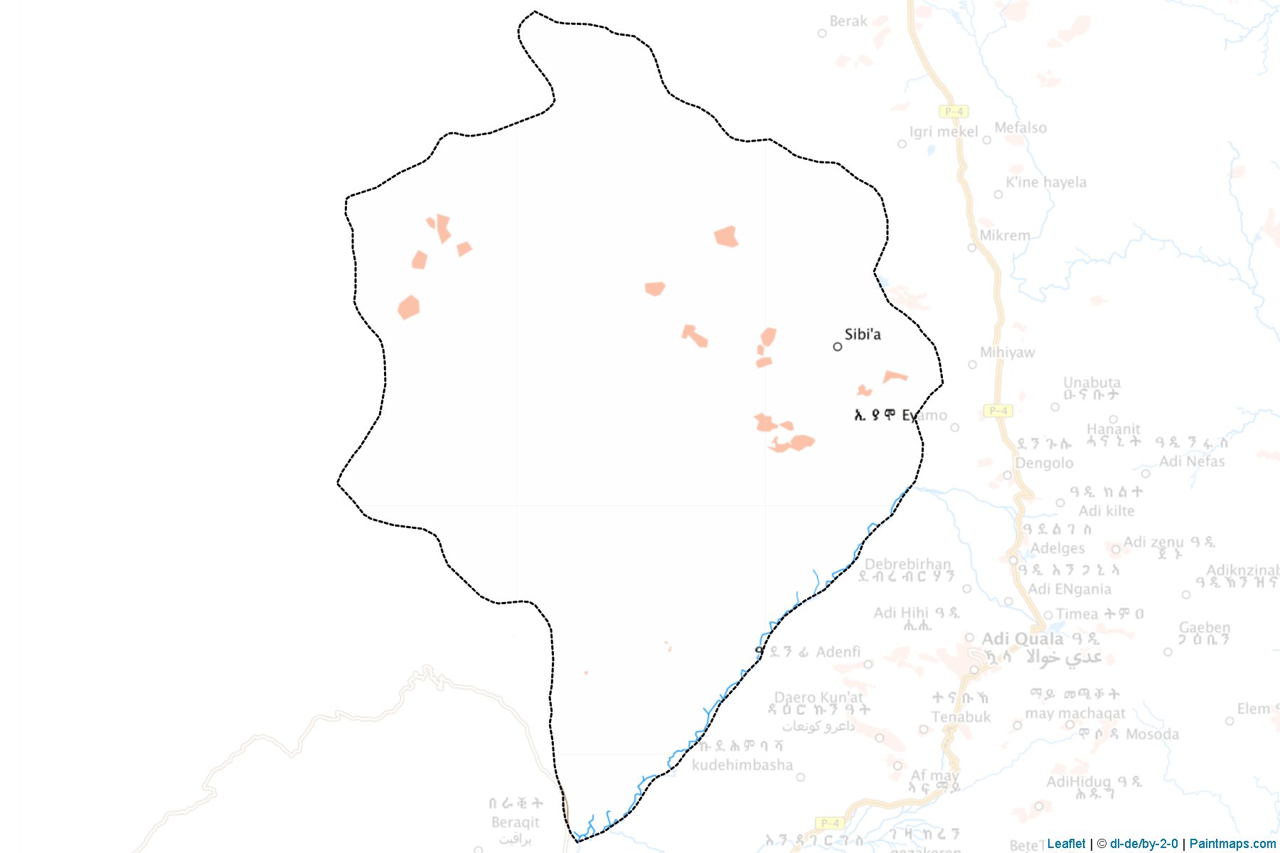 Emni Haili (Debub) Haritası Örnekleri-1