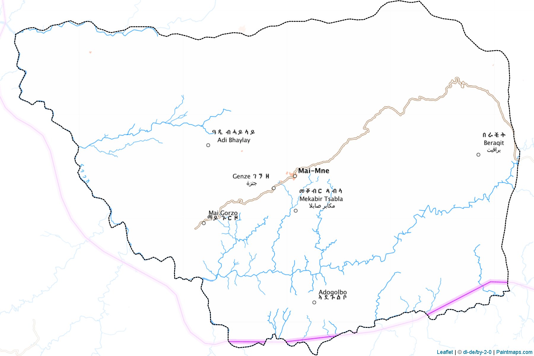 Muestras de recorte de mapas Maimine (Maekel)-1