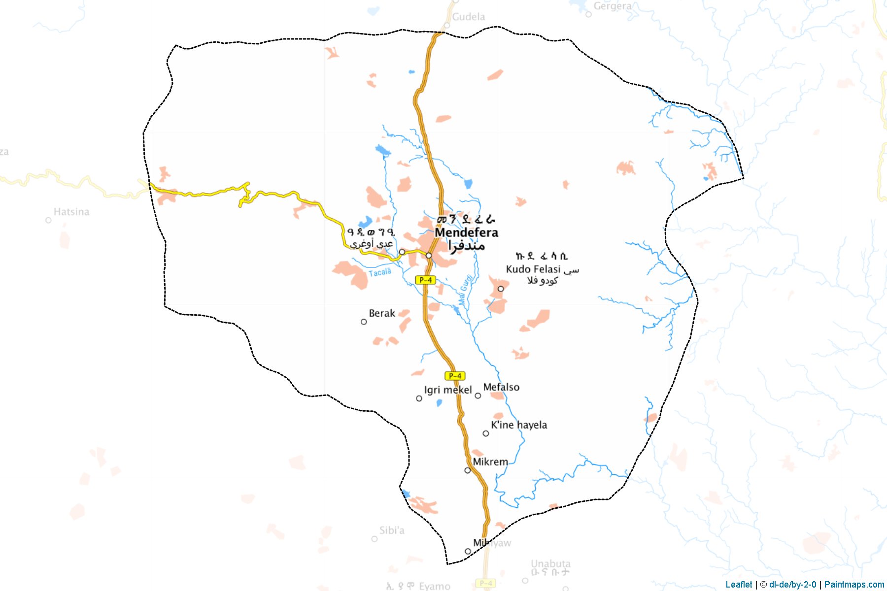 Mendefera (Debub) Map Cropping Samples-1