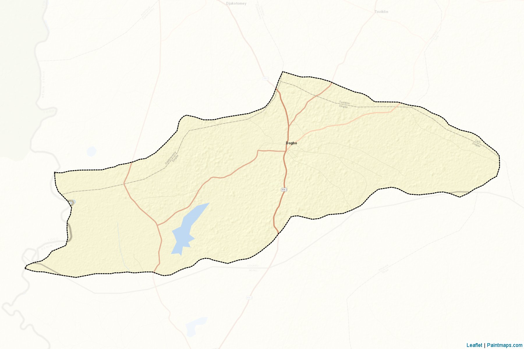 Muestras de recorte de mapas Dogbo (Kouffo)-2