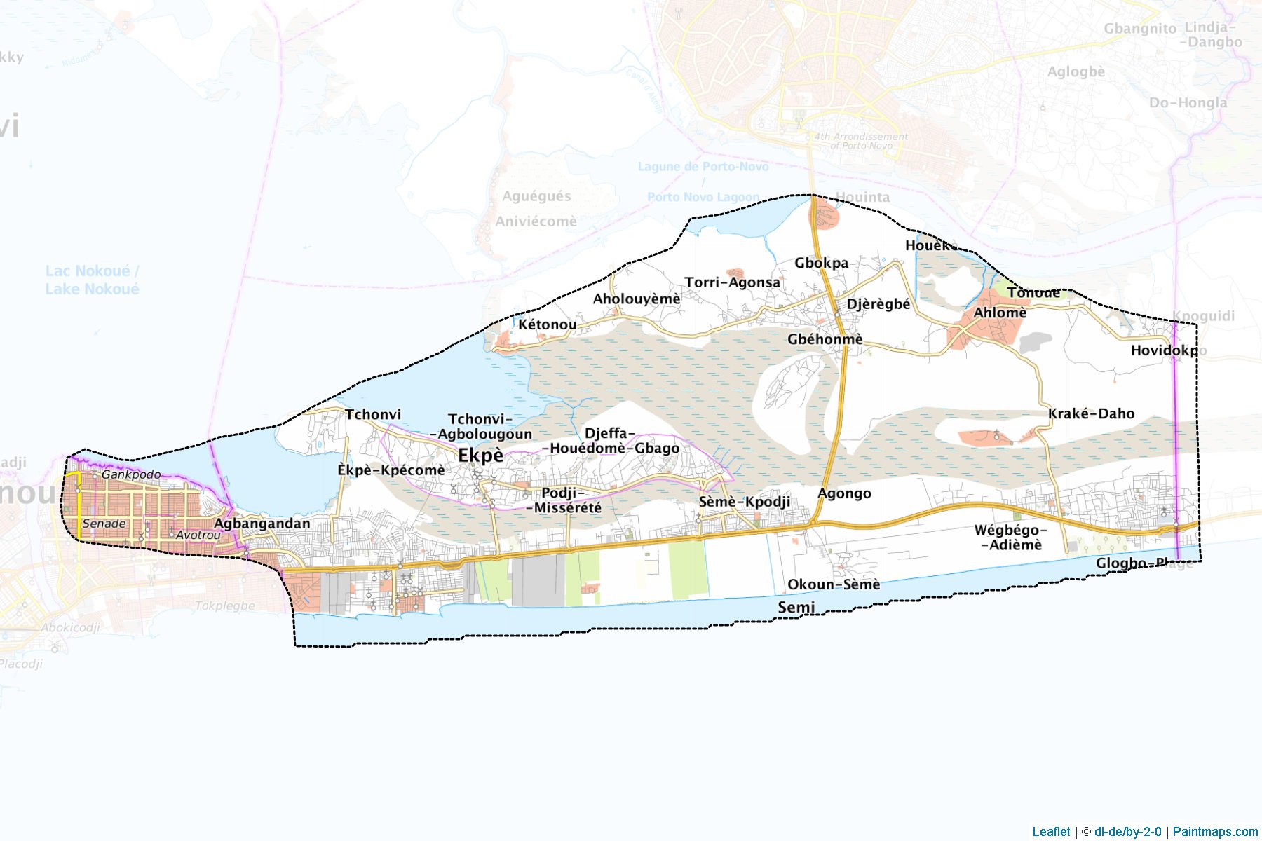 Sèmè-Kpodji (Ouémé Department) Map Cropping Samples-1