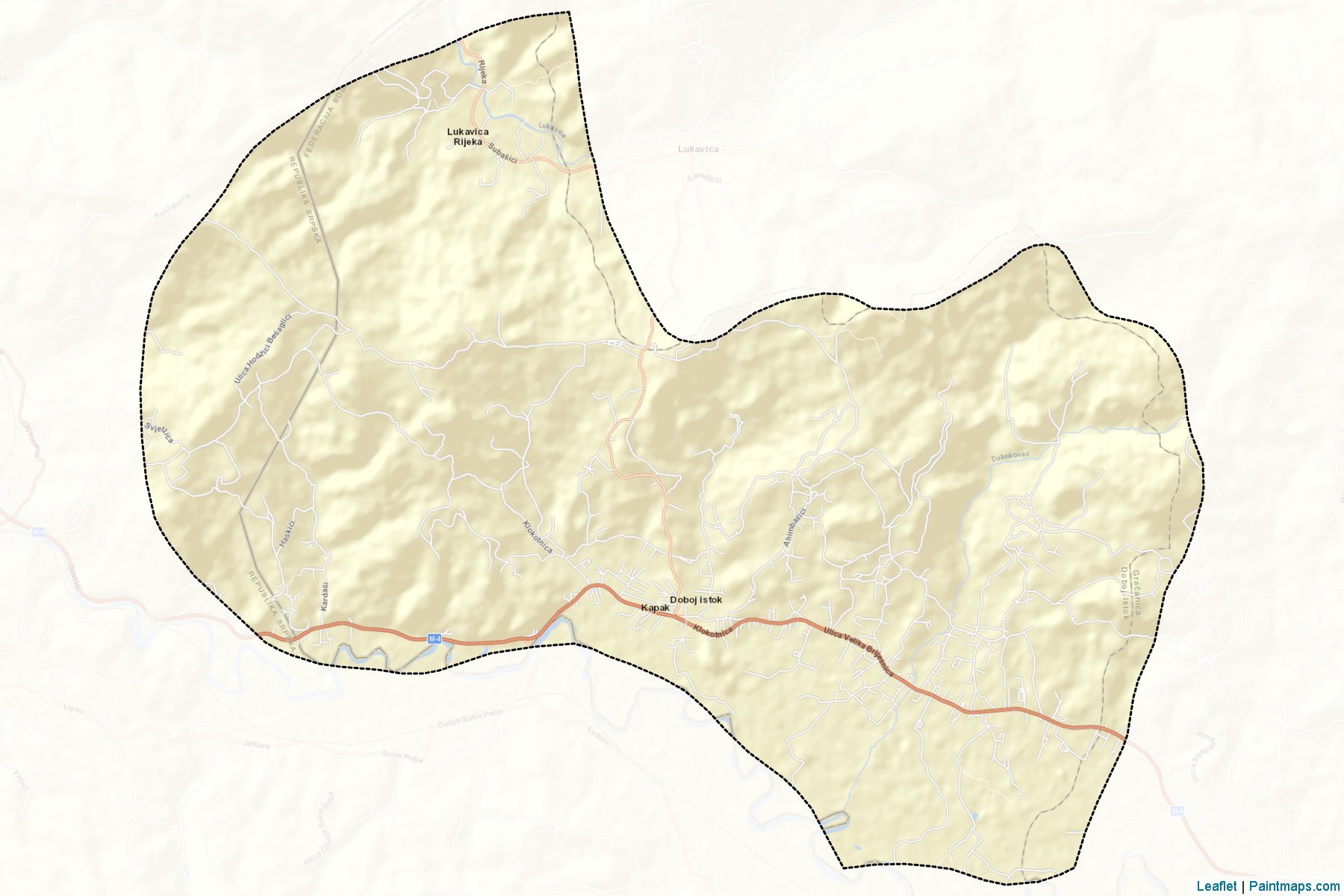 Doboj - Istok (Tuzla) Map Cropping Samples-2