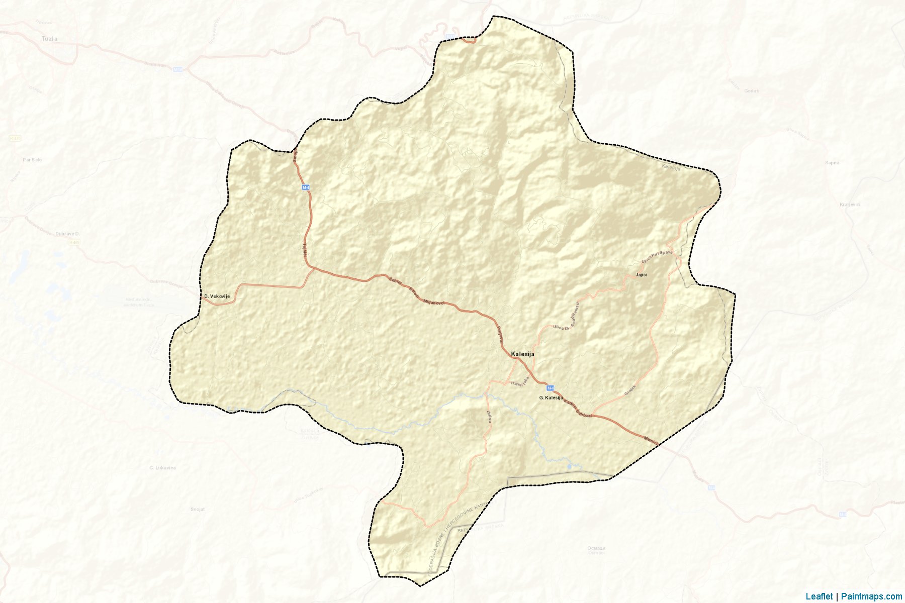 Kalesija (Tuzla) Map Cropping Samples-2