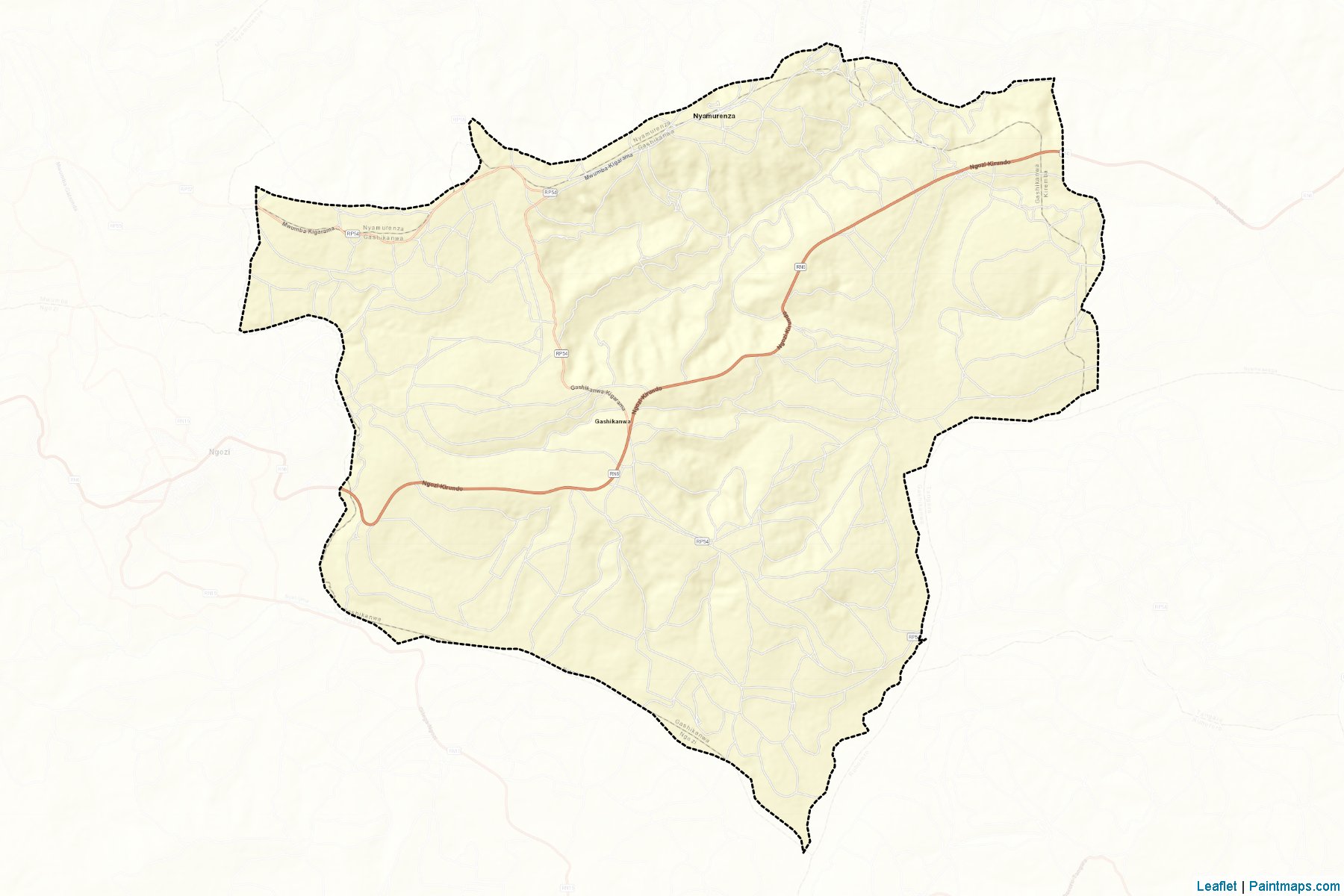 Gashikanwa (Ngozi Province) Map Cropping Samples-2