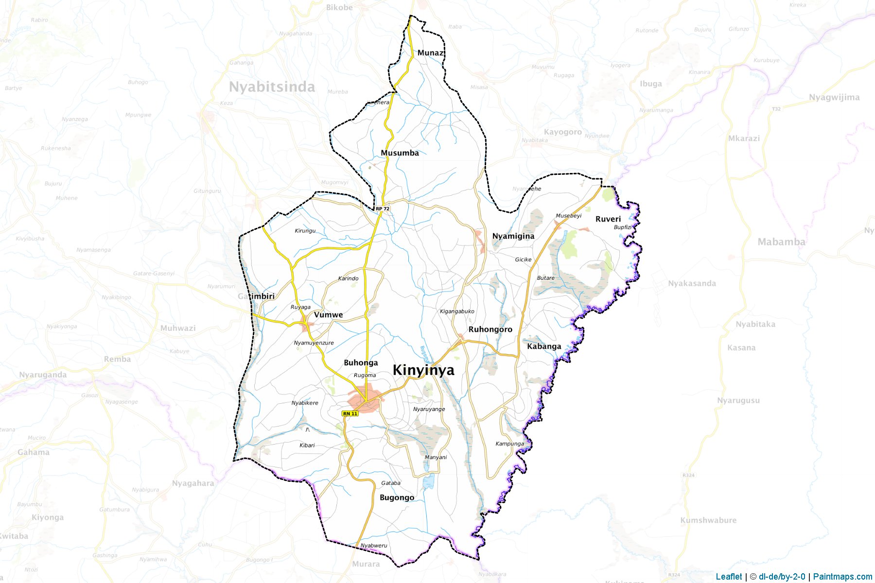 Kinyinya (Ruyigi Province) Map Cropping Samples-1