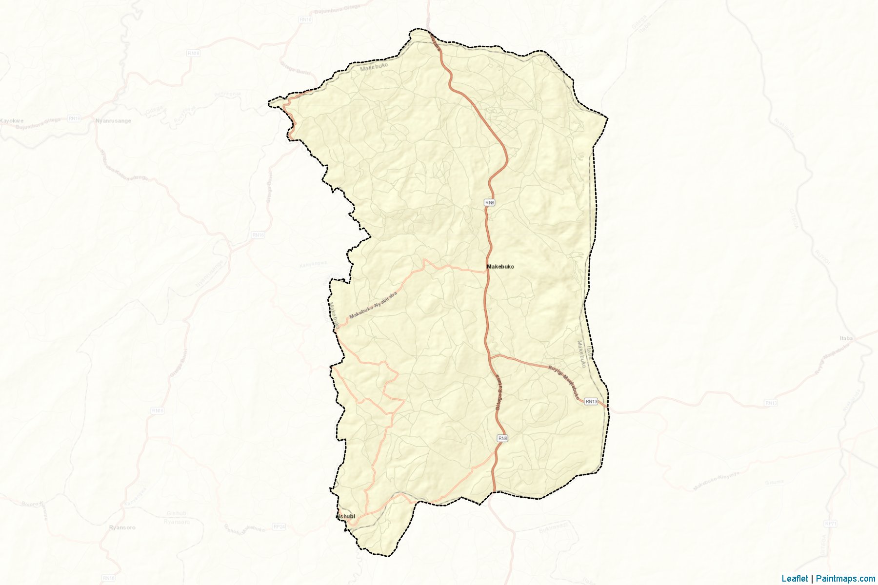 Makebuko (Gitega Province) Map Cropping Samples-2