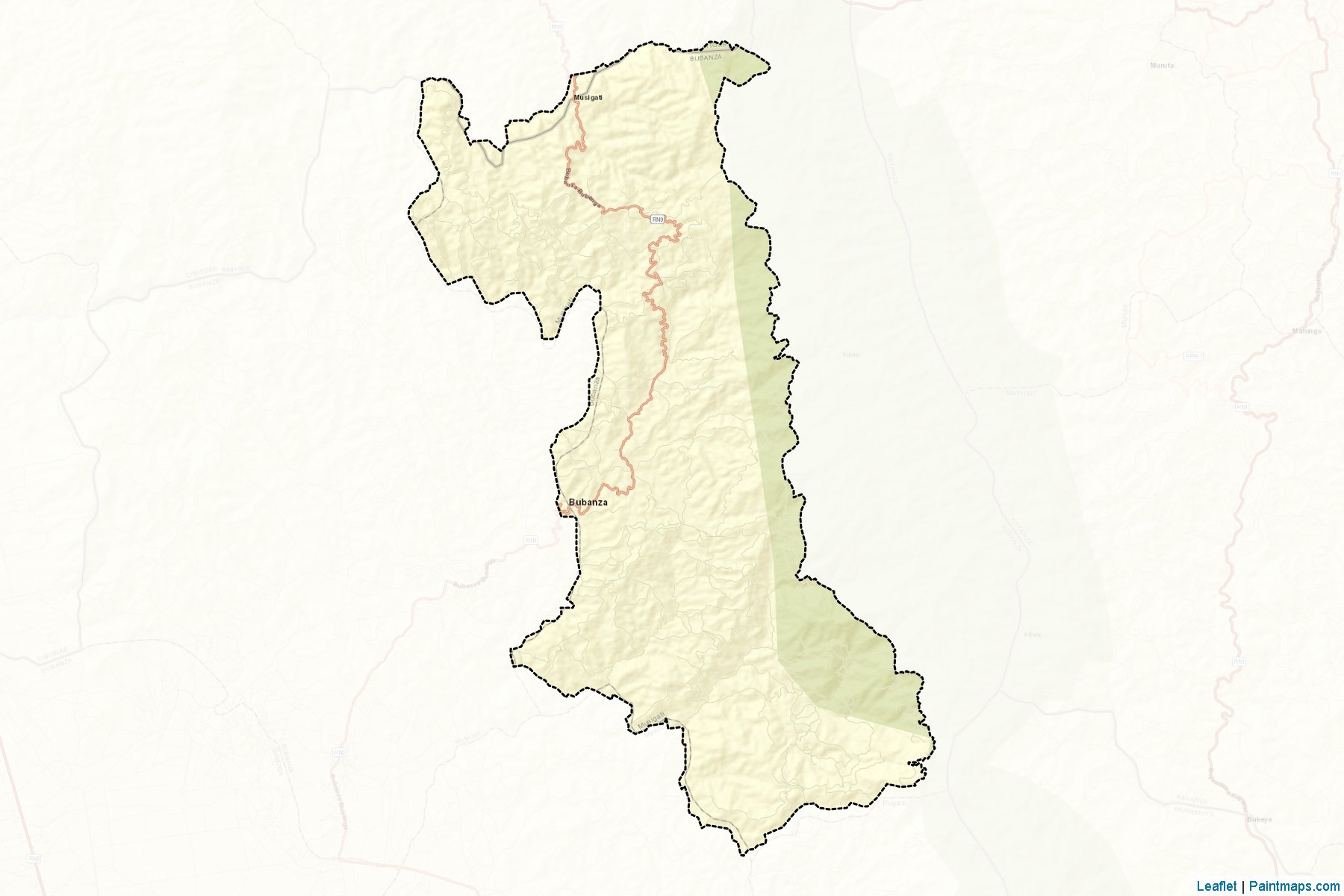 Muestras de recorte de mapas Musigati (Bubanza)-2