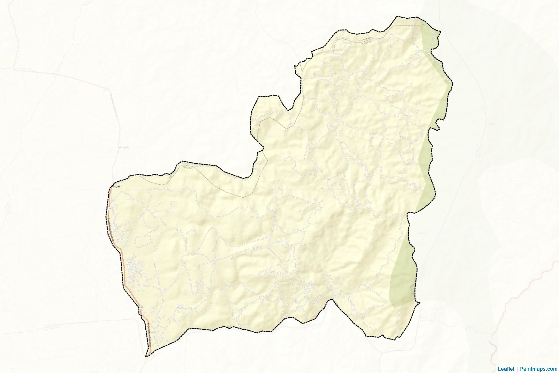 Rugazi (Bubanza Province) Map Cropping Samples-2