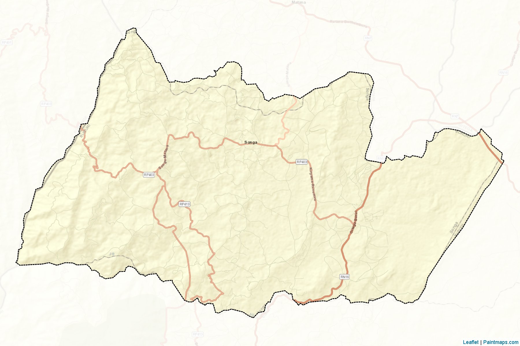 Muestras de recorte de mapas Songa (Bururi)-2