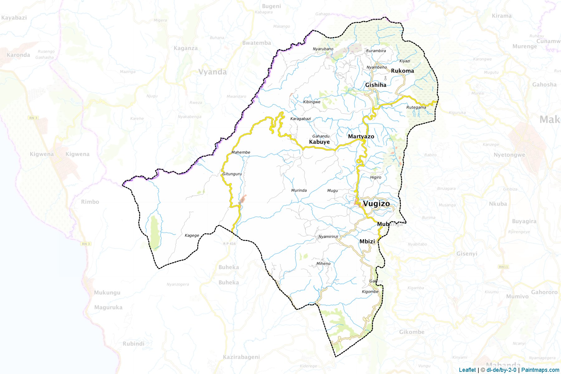 Muestras de recorte de mapas Vugizo (Makamba)-1