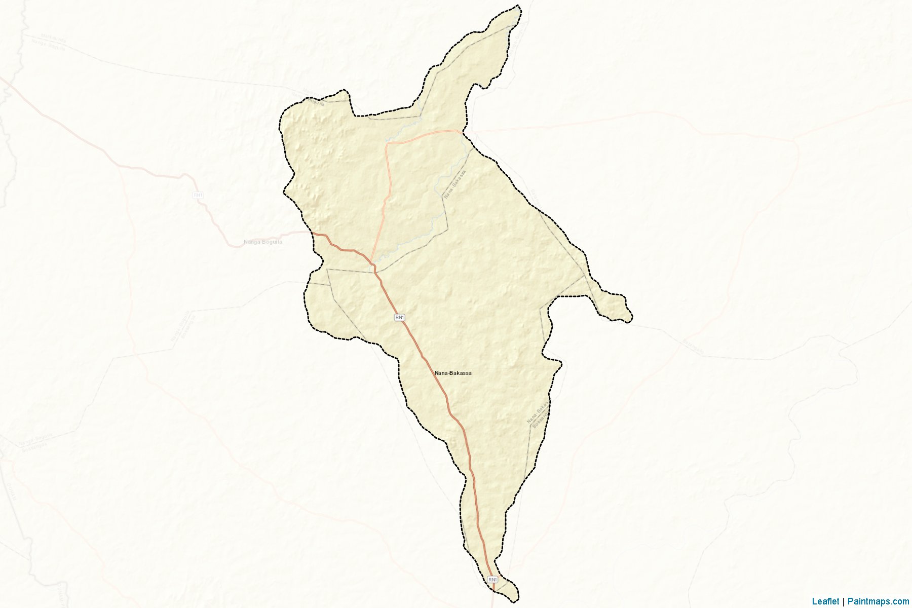 Muestras de recorte de mapas Nana-Bakassa (Ouham)-2