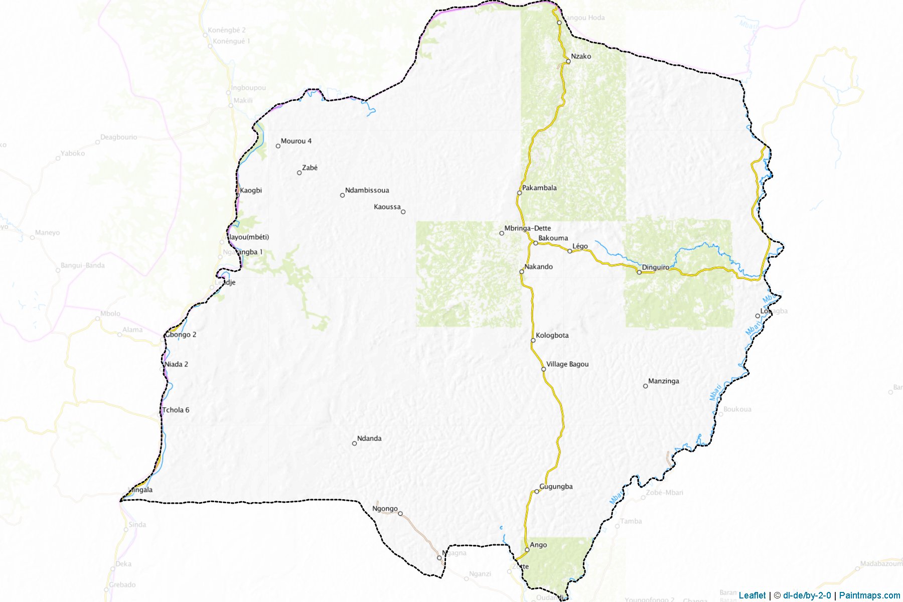 Bakouma (Mbomou) Map Cropping Samples-1