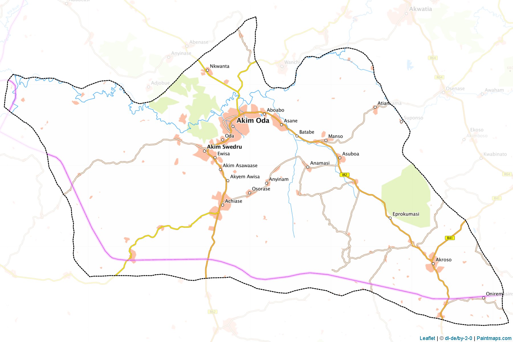 Muestras de recorte de mapas Birim South (Eastern)-1