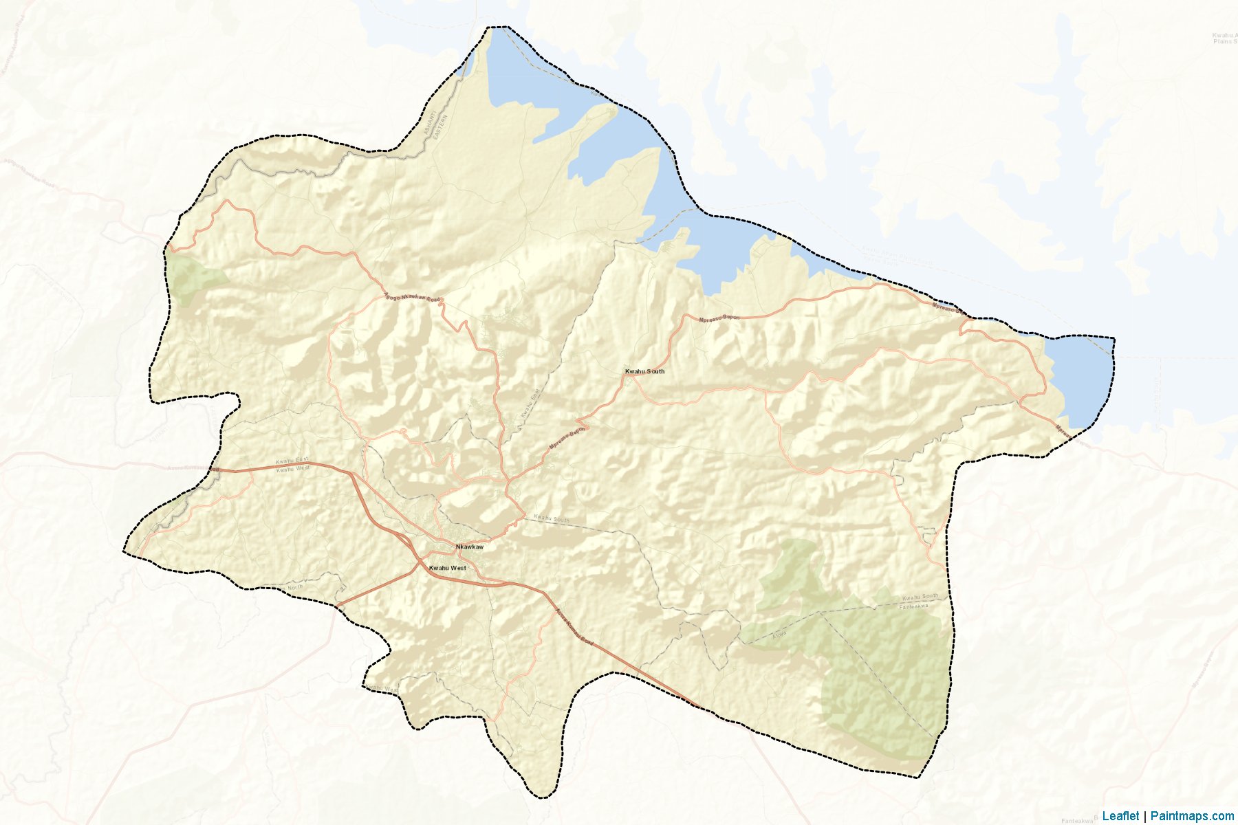 Kwahu South (Eastern) Map Cropping Samples-2