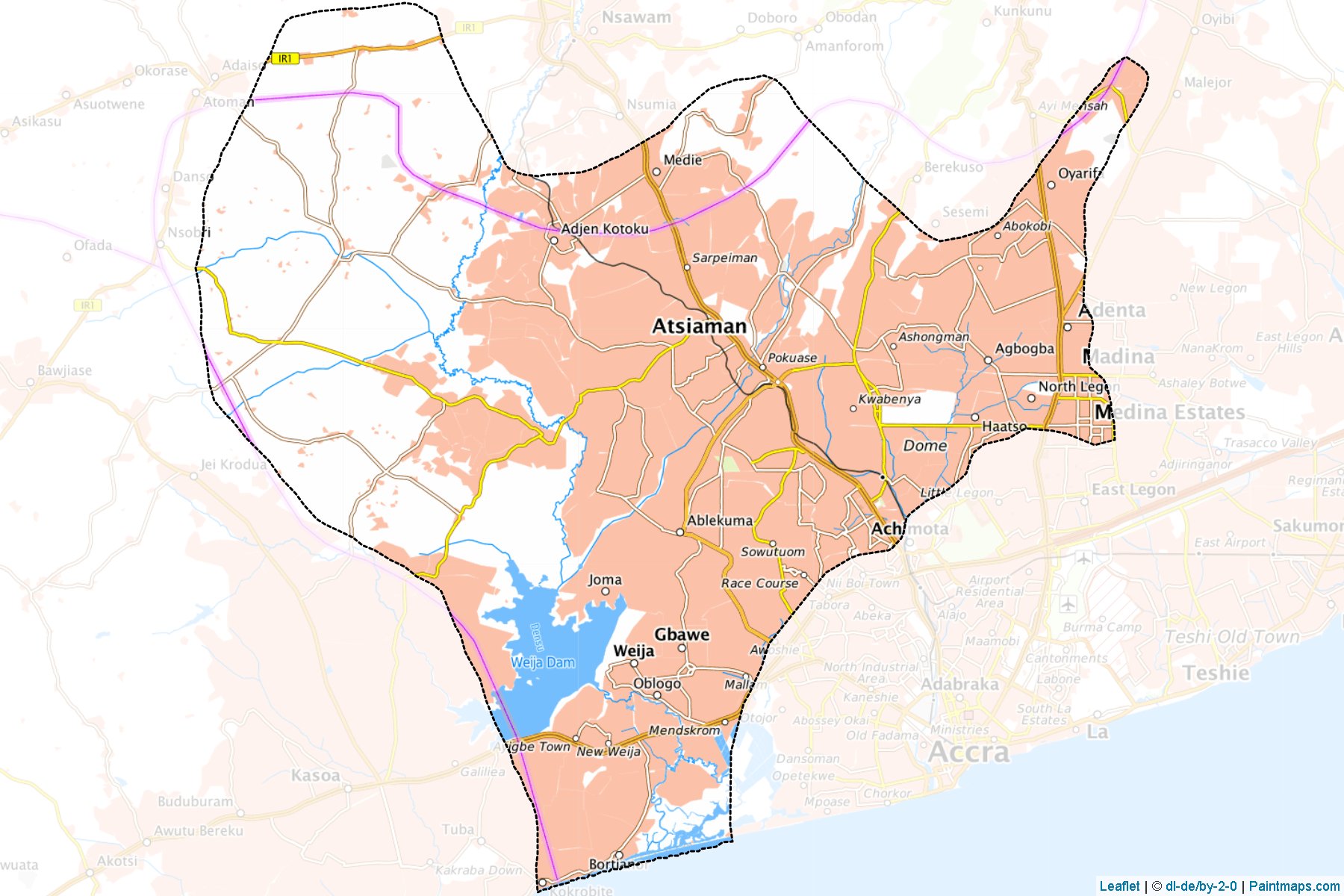 Ga (Greater Accra) Map Cropping Samples-1