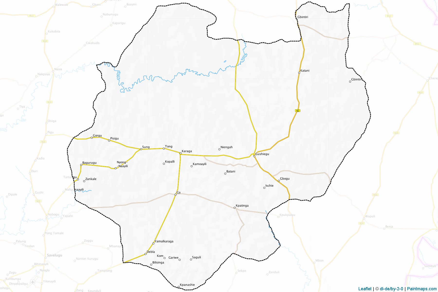 Gushiegu Karaga (Northern) Map Cropping Samples-1