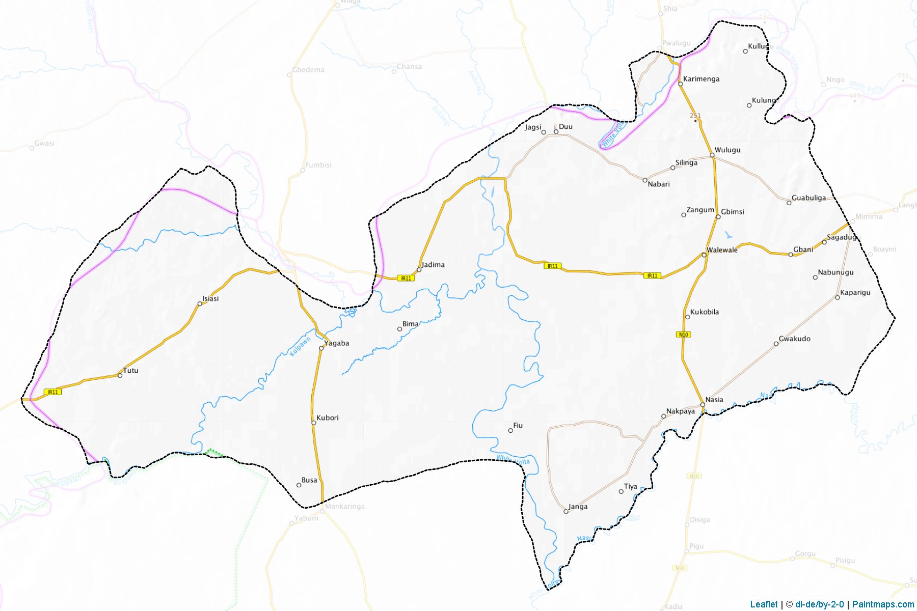 West Mamprusi (Northern) Map Cropping Samples-1