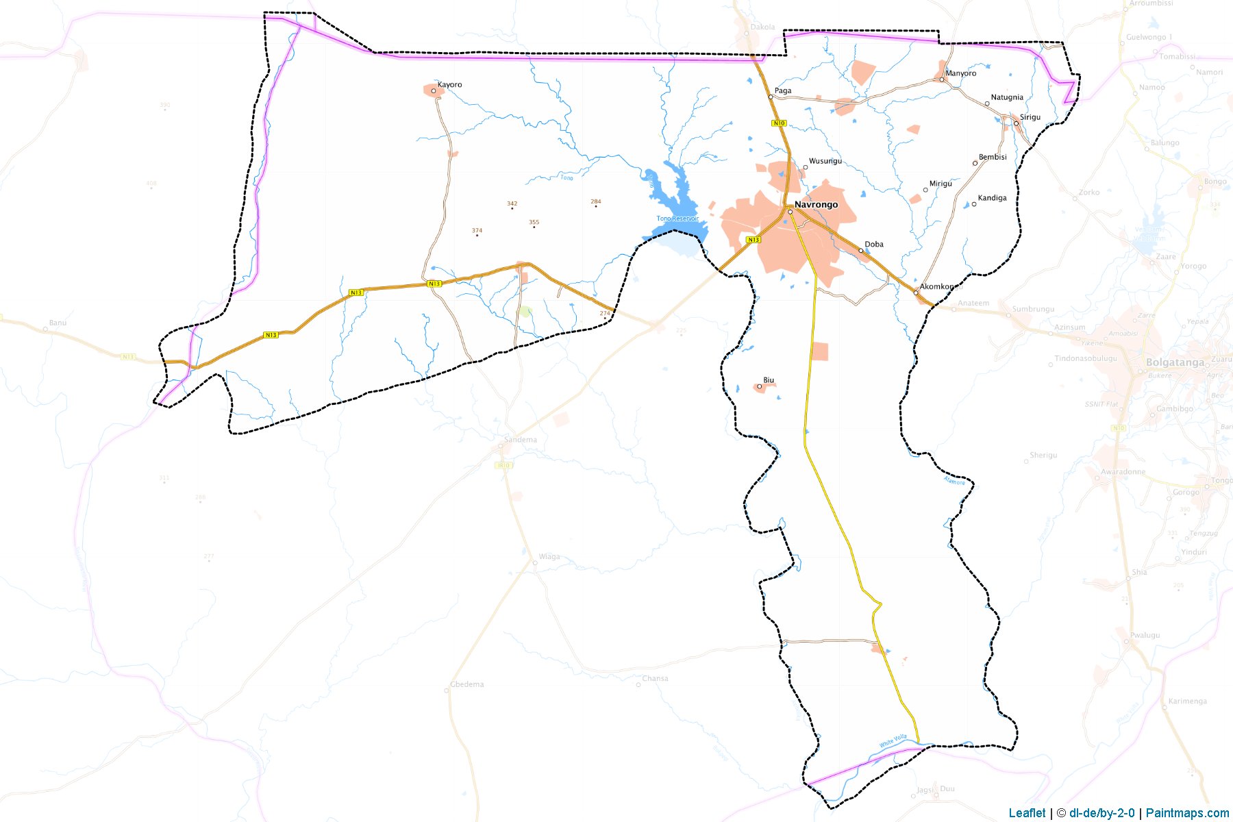 Kassena Nankana (Upper East) Map Cropping Samples-1