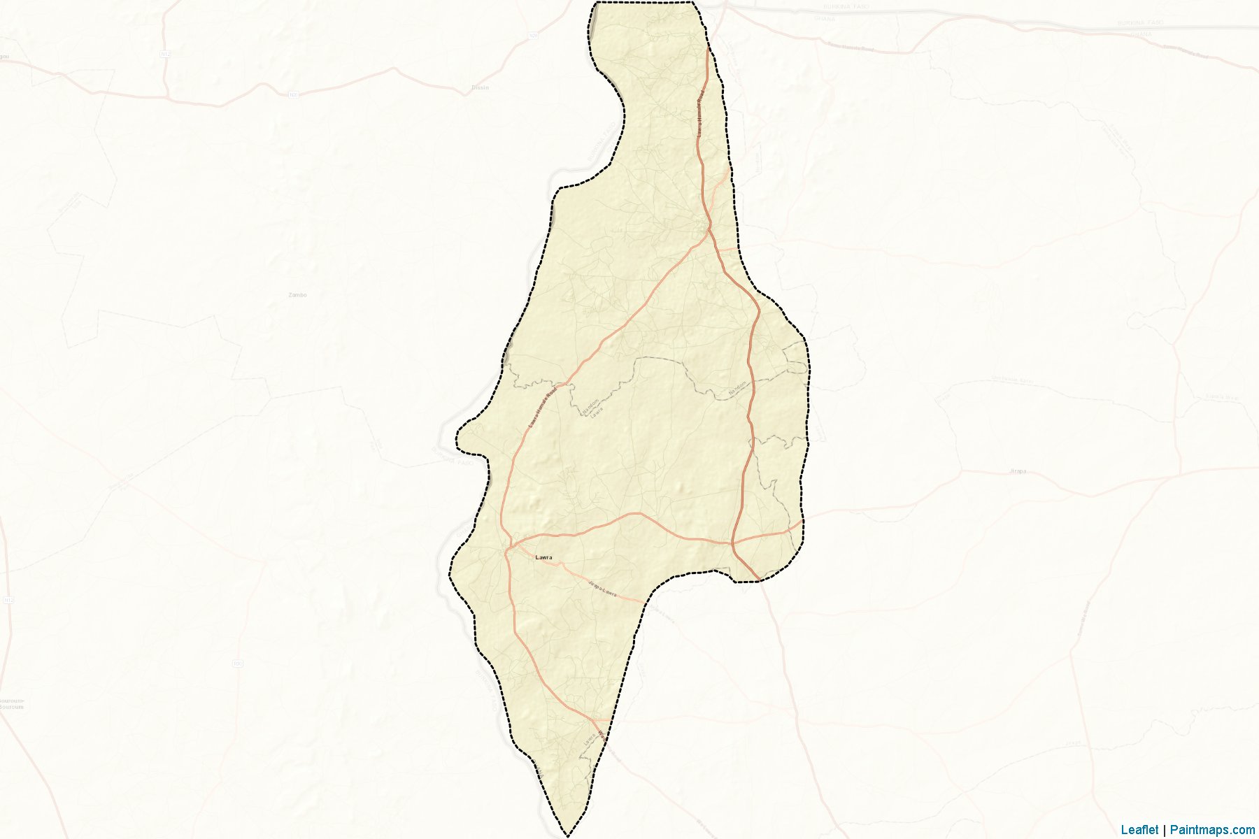 Lawra (Upper West) Map Cropping Samples-2