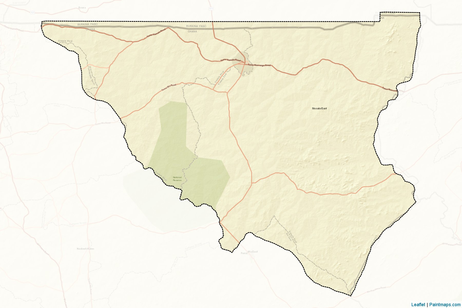 Sissala (Upper West) Map Cropping Samples-2