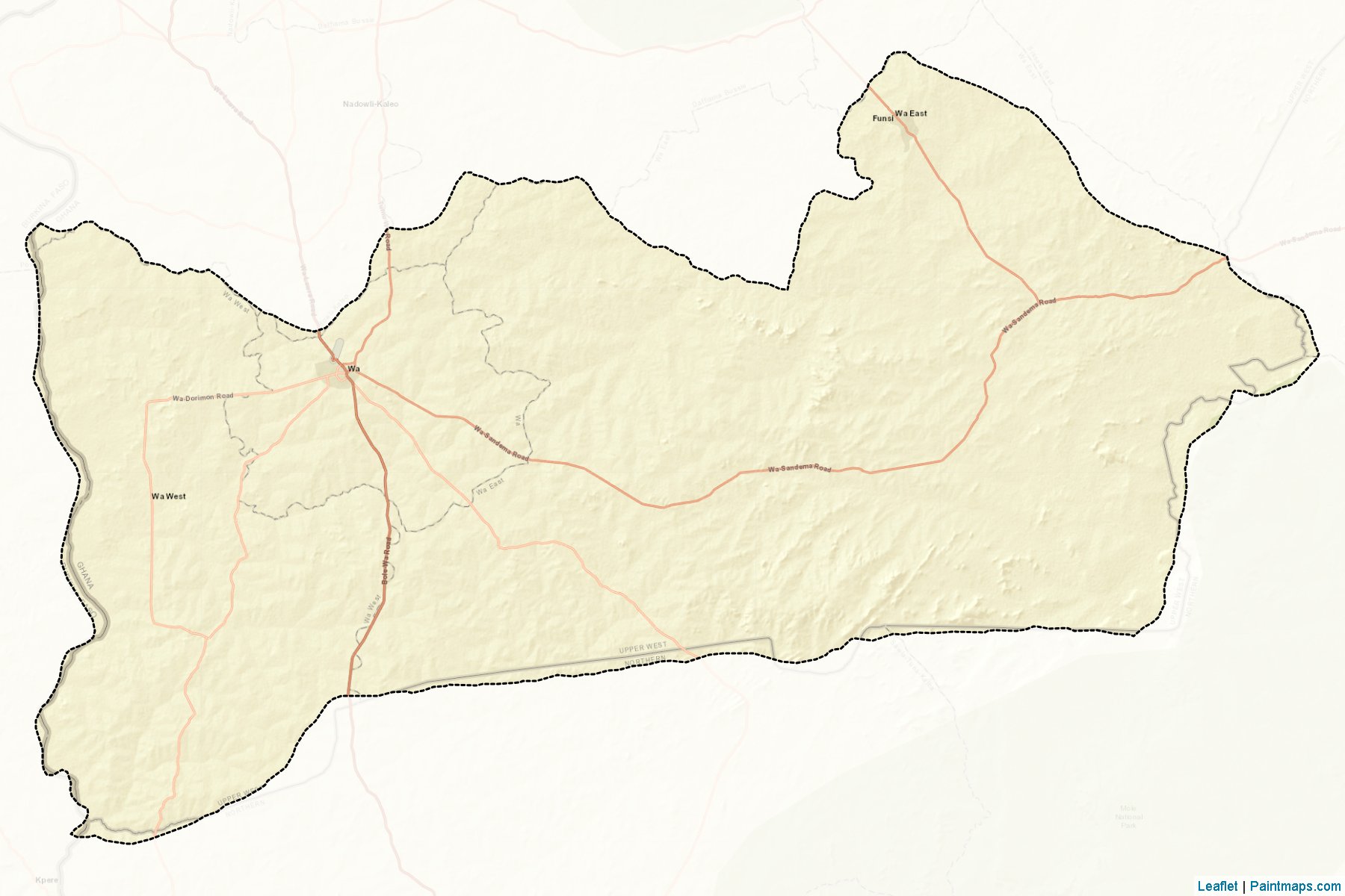 Wa (Upper West) Map Cropping Samples-2