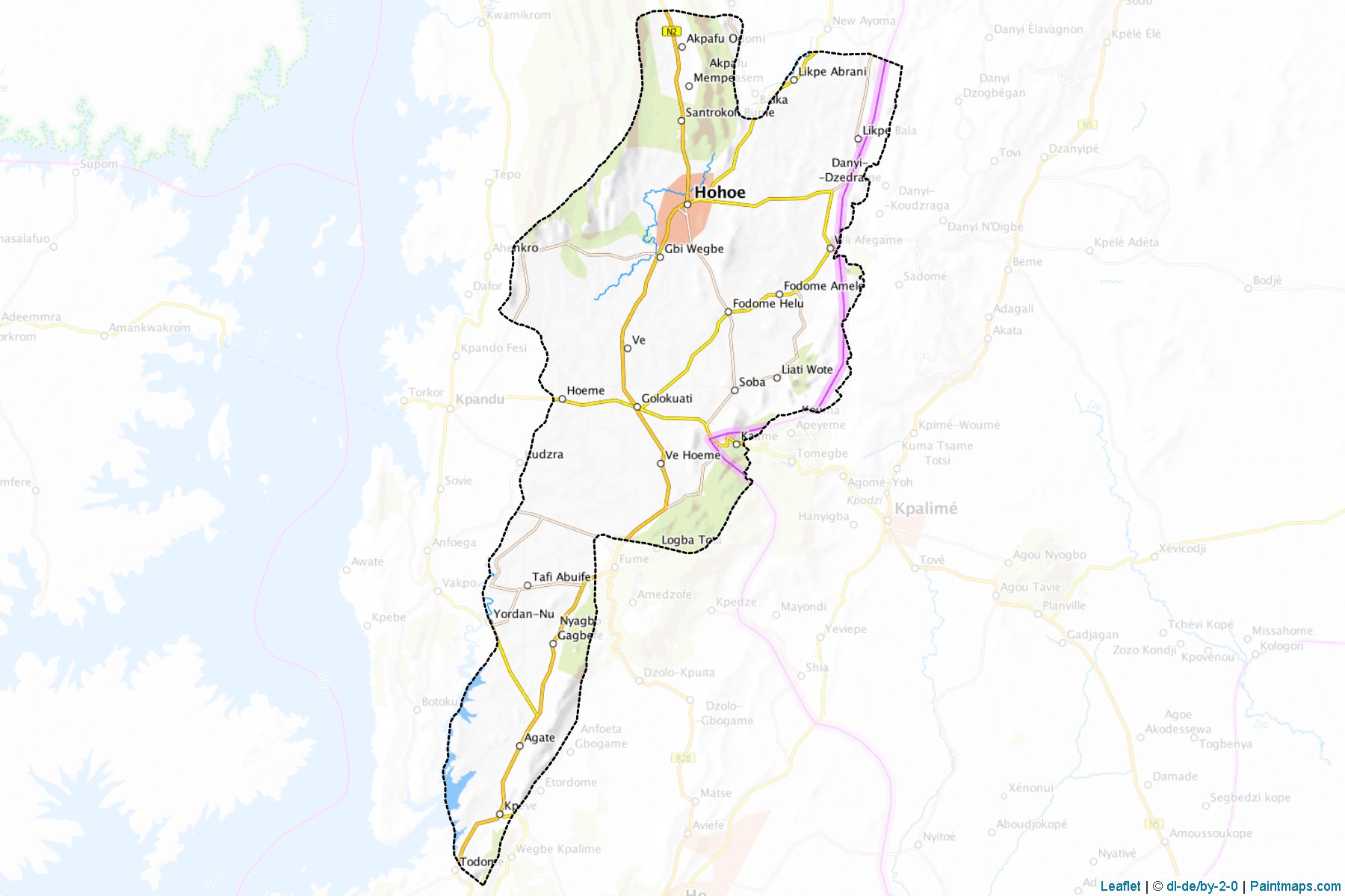 Hohoe (Volta) Map Cropping Samples-1