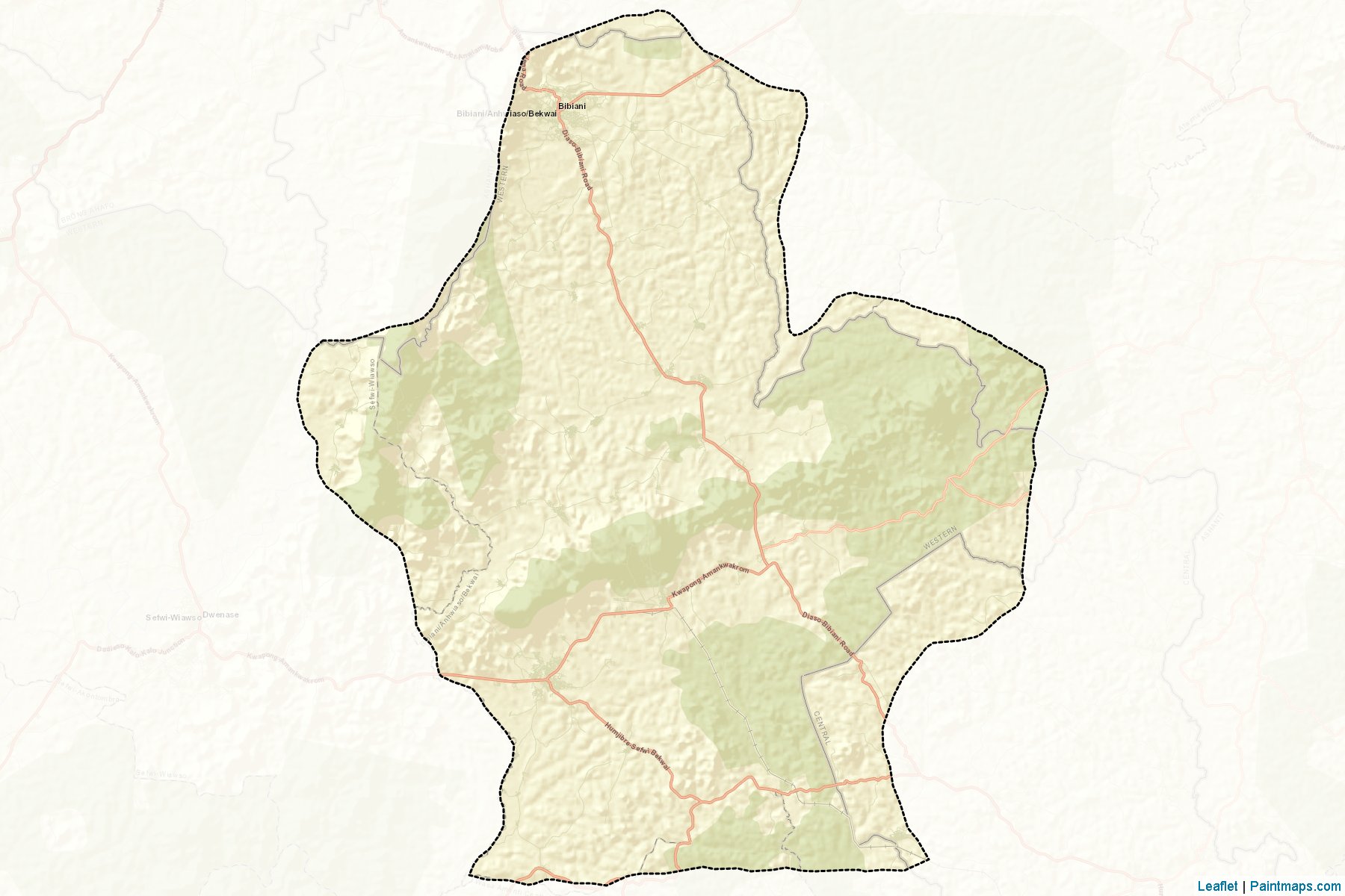 Bibiani Anhwiaso Bekwai (Western) Map Cropping Samples-2