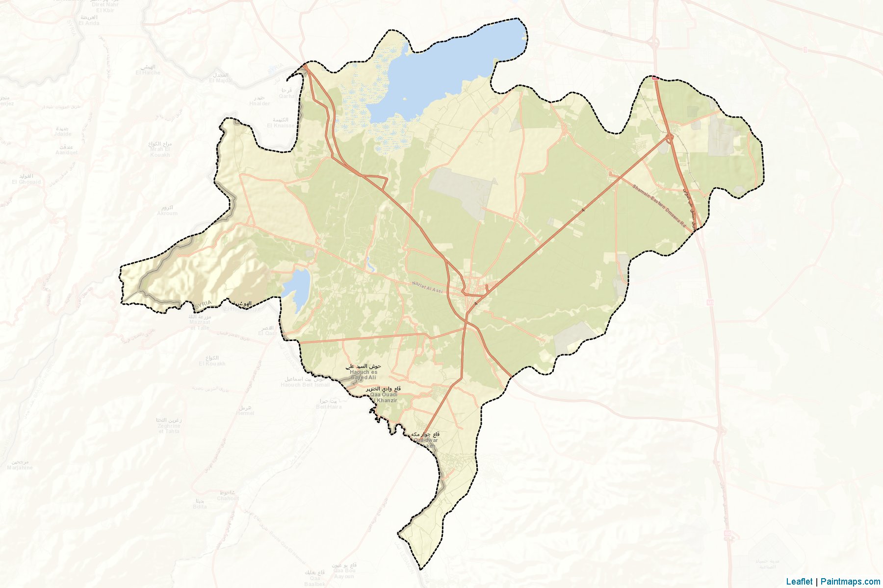 Al-Qusayr (Homs (Hims)) Map Cropping Samples-2