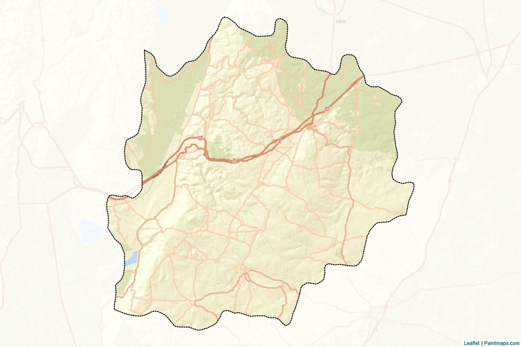 Ariha (Idlib) Map Cropping Samples-2