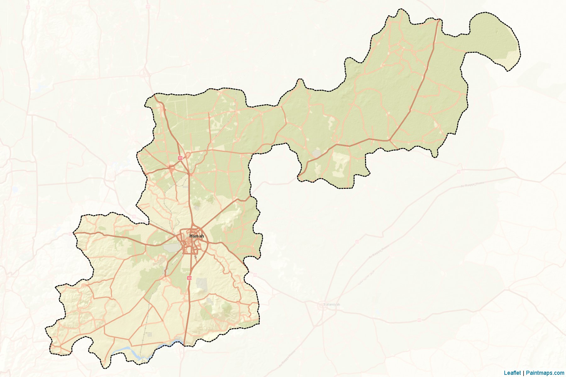 Markaz Hamah (Hamah) Map Cropping Samples-2