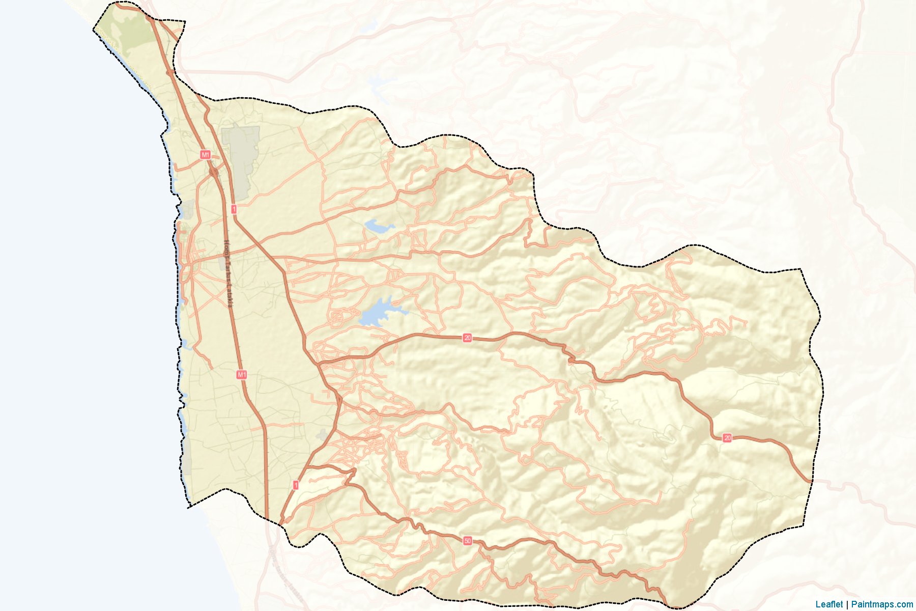 Muestras de recorte de mapas Jablah (Lattakia)-2