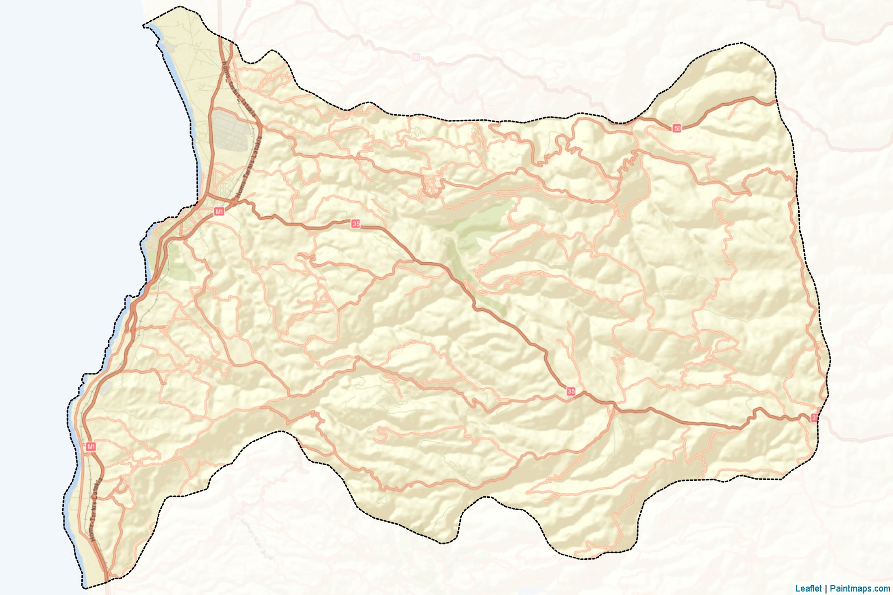 Baniyas (Tartus) Map Cropping Samples-2