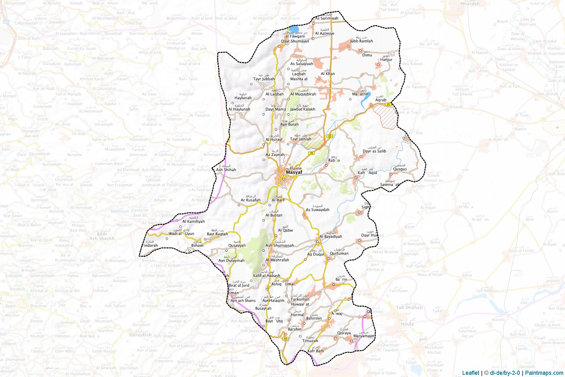 Masyaf (Hamah) Map Cropping Samples-1