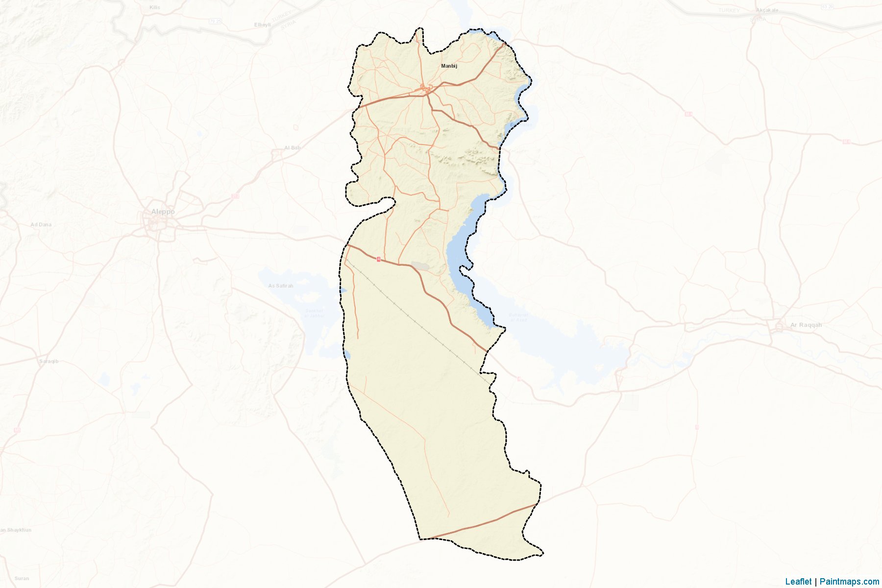 Manbij (H'alab) Map Cropping Samples-2