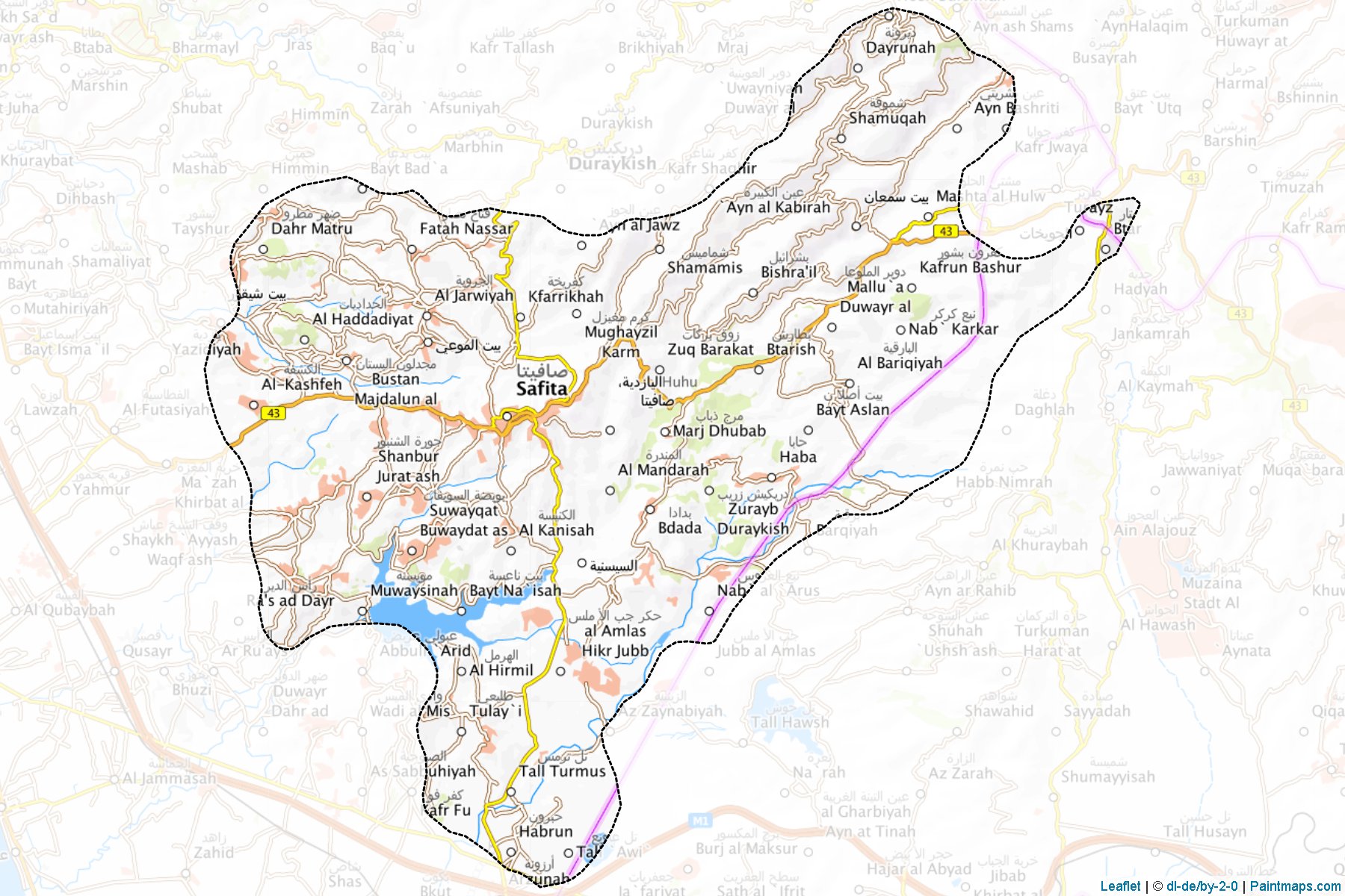 Safita (Tartus) Map Cropping Samples-1