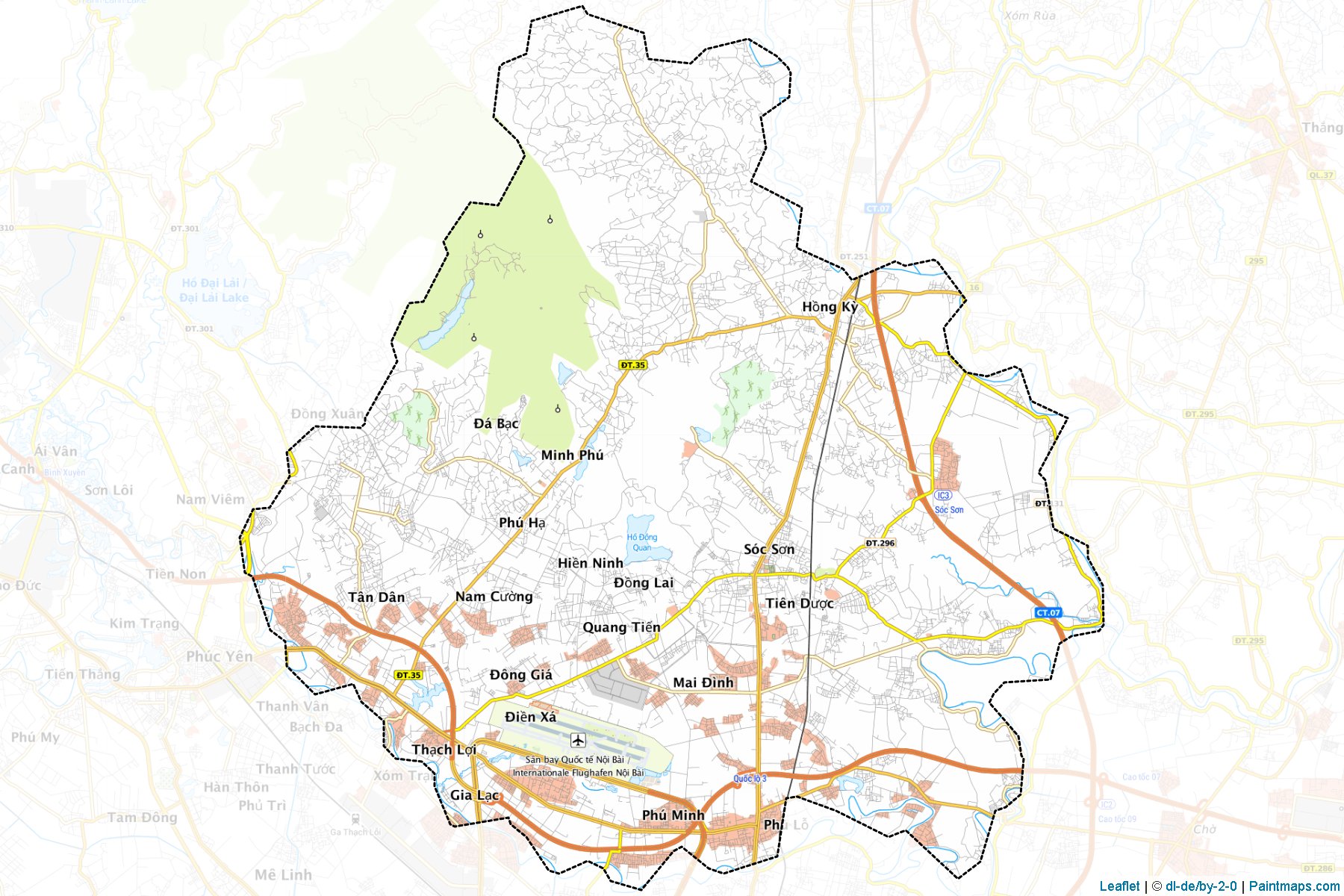 Soc Son (Ha Noi) Map Cropping Samples-1