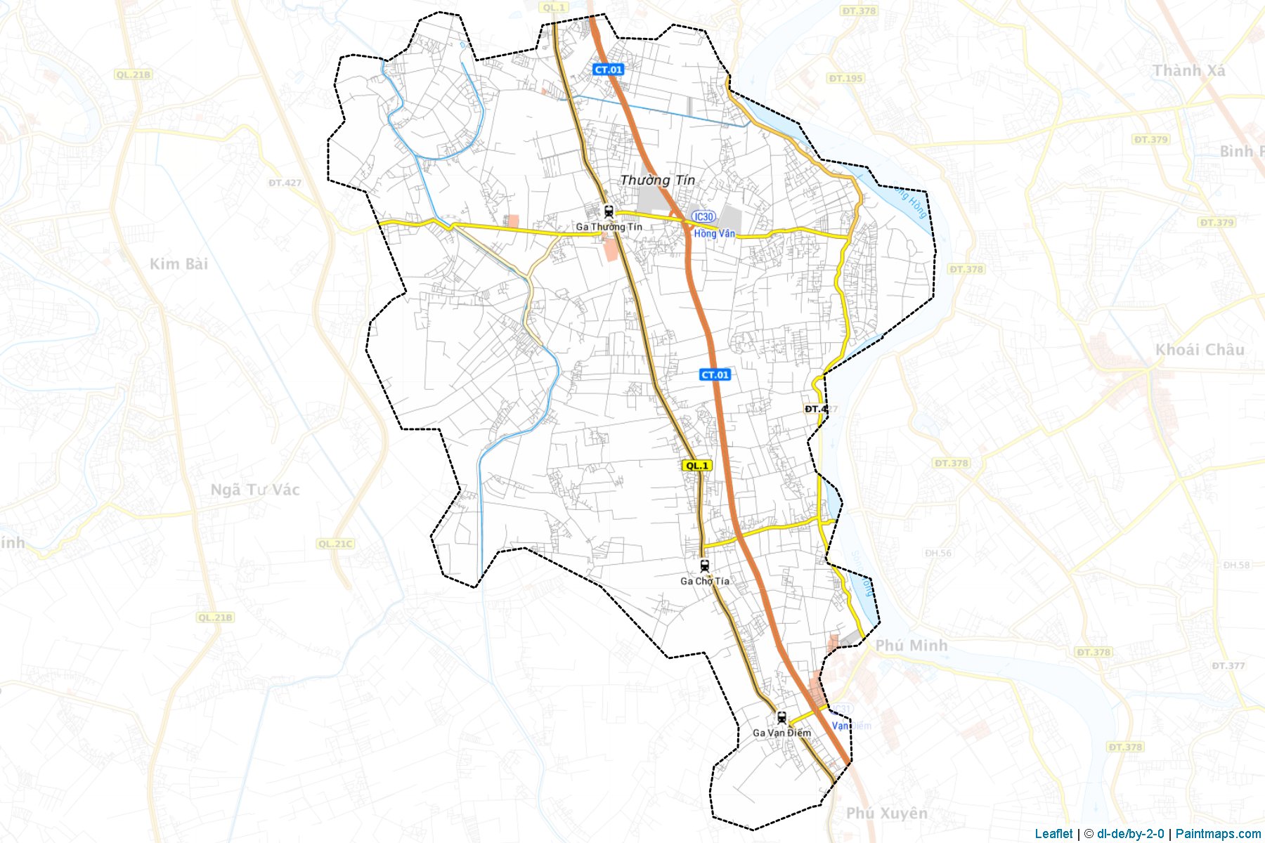 Thuong Tin (Ha Noi) Map Cropping Samples-1