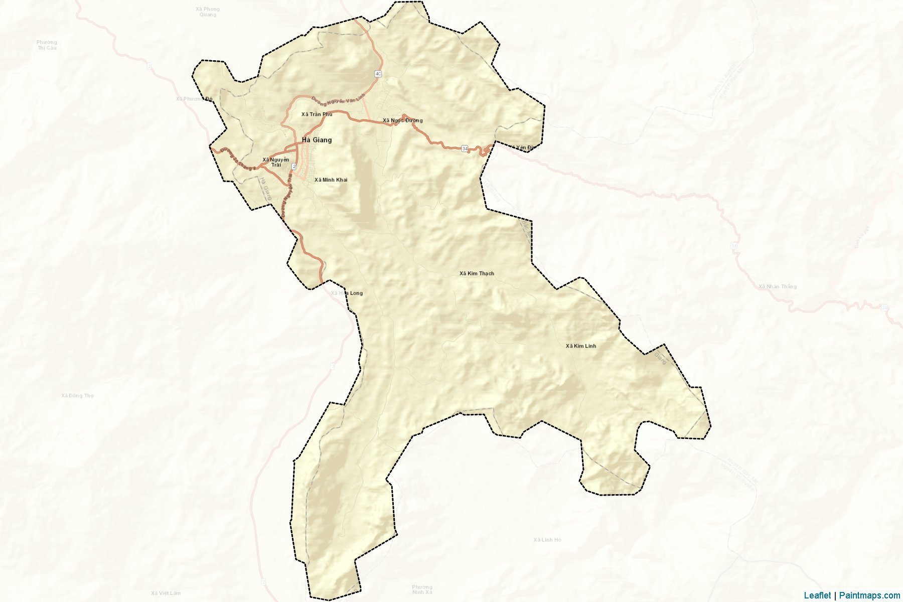 Ha Giang (Ha Giang) Map Cropping Samples-2