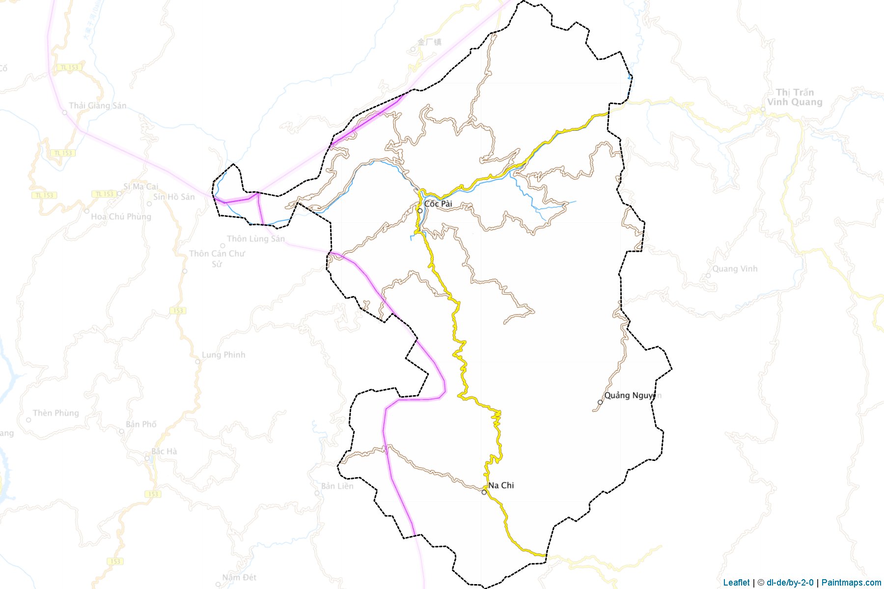 Xin Man (Ha Giang) Map Cropping Samples-1