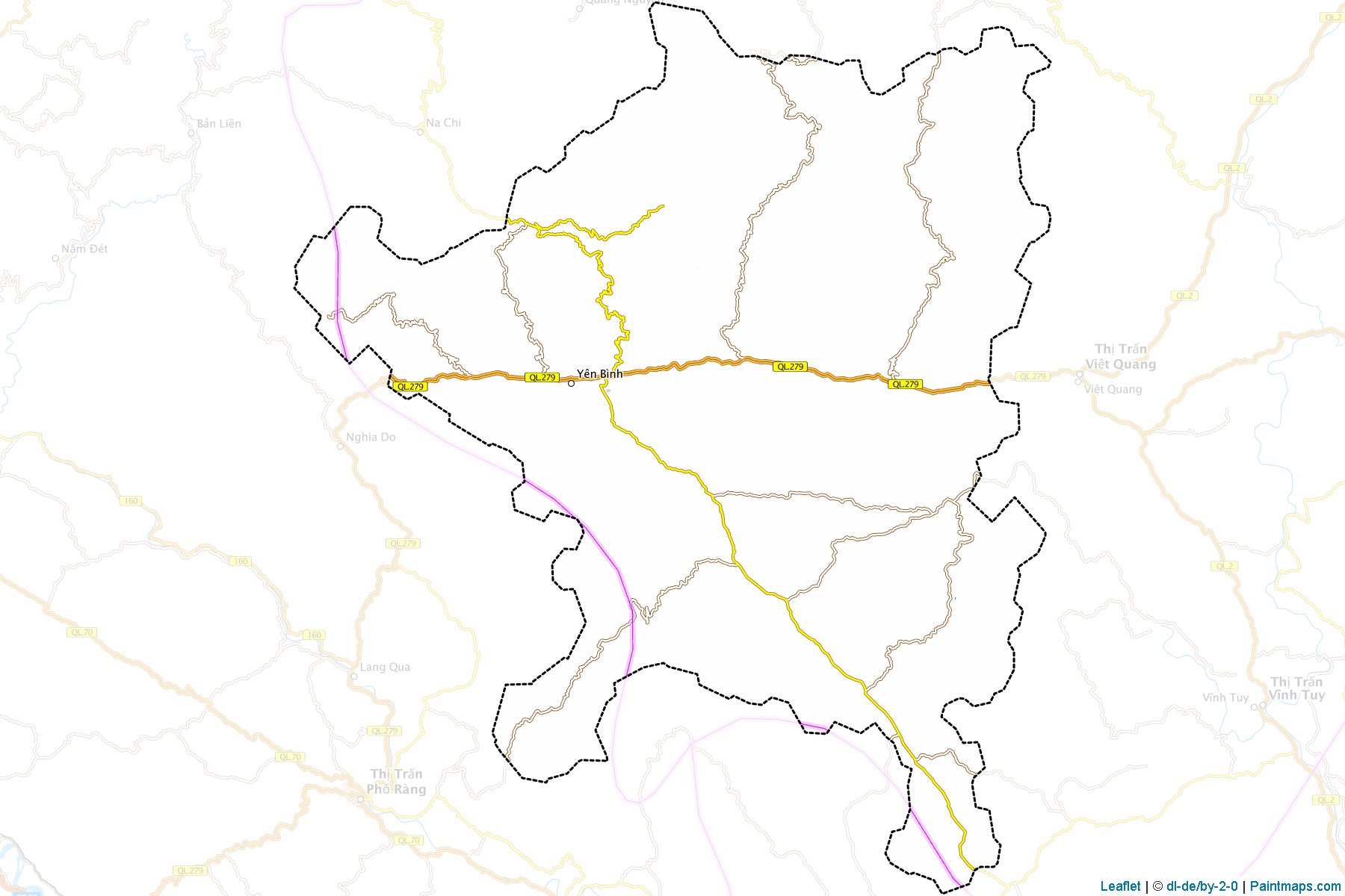 Muestras de recorte de mapas Quang Binh (Hà Giang)-1