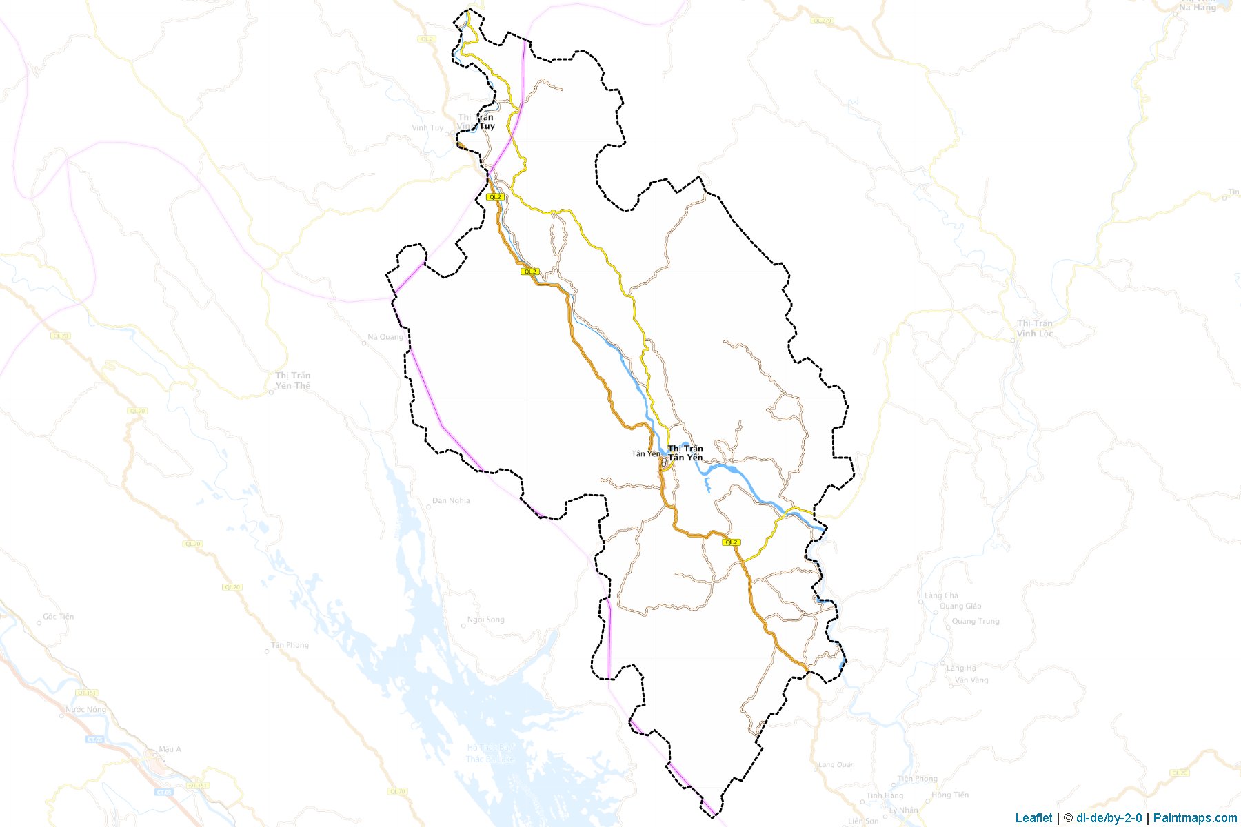 Ham Yen (Tuyen Quang) Map Cropping Samples-1