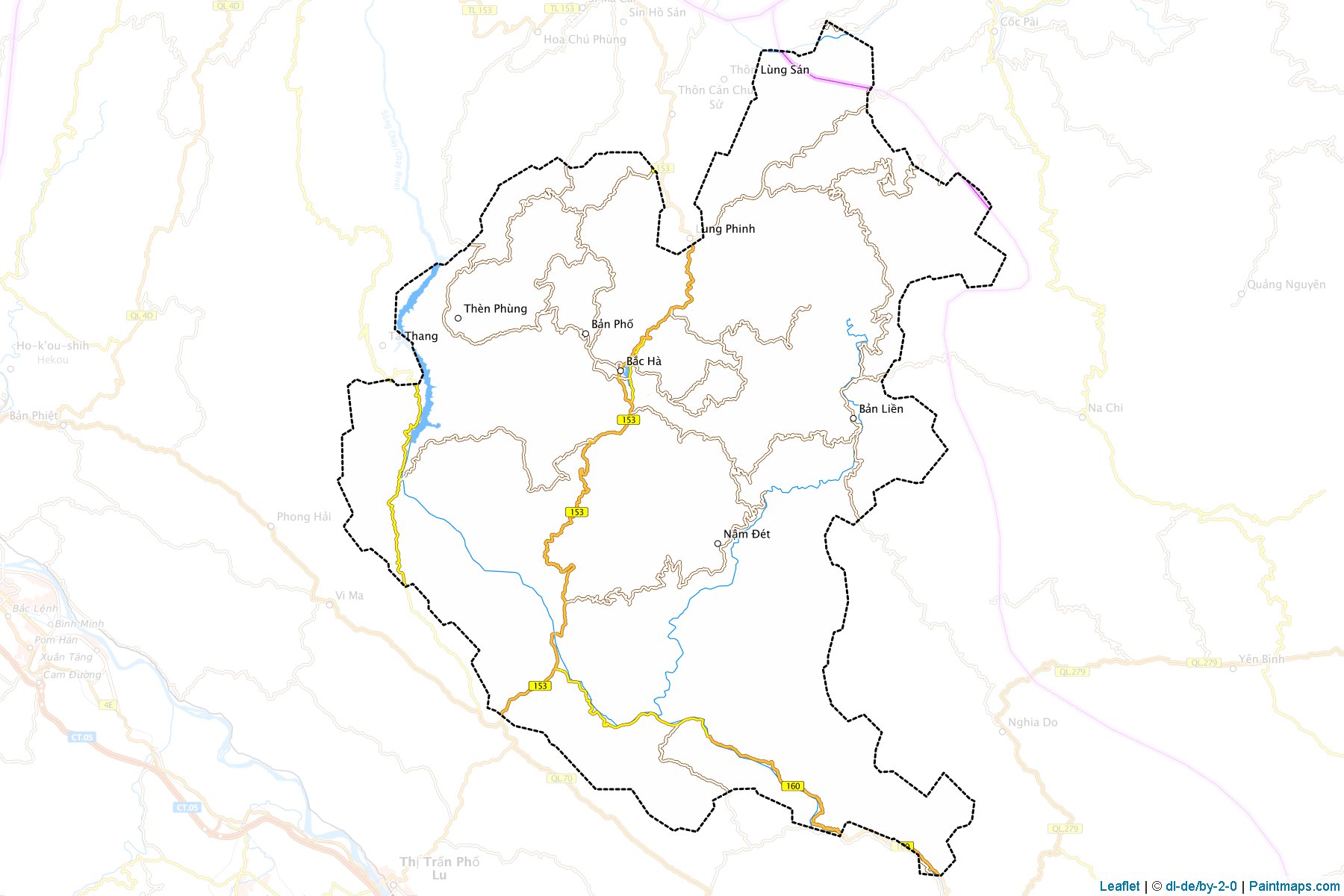 Bac Ha (Lao Cai) Map Cropping Samples-1