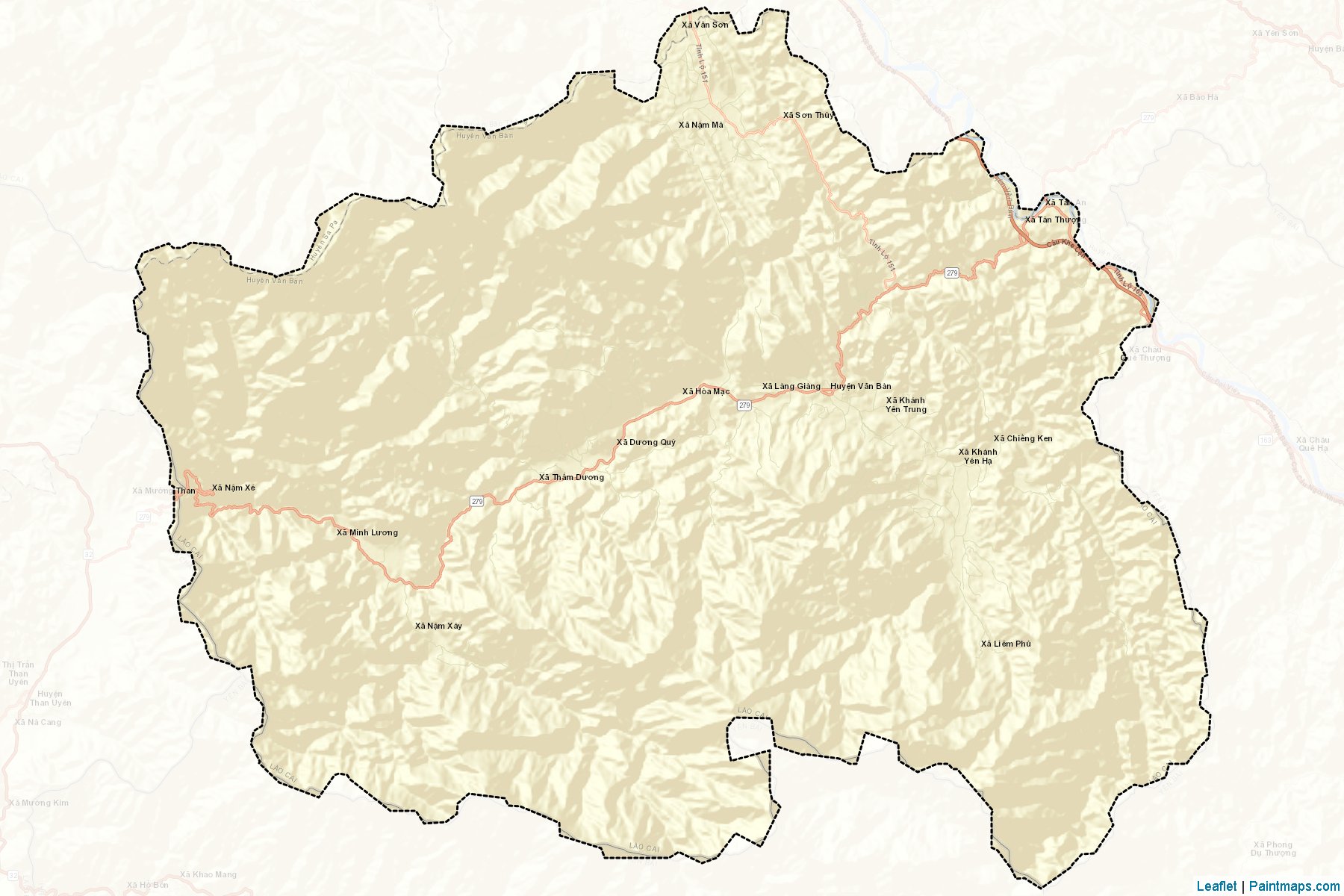 Van Ban (Lao Cai) Map Cropping Samples-2