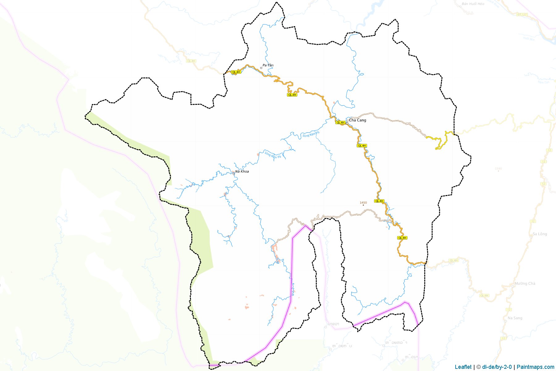 Nam Po (Dien Bien) Map Cropping Samples-1