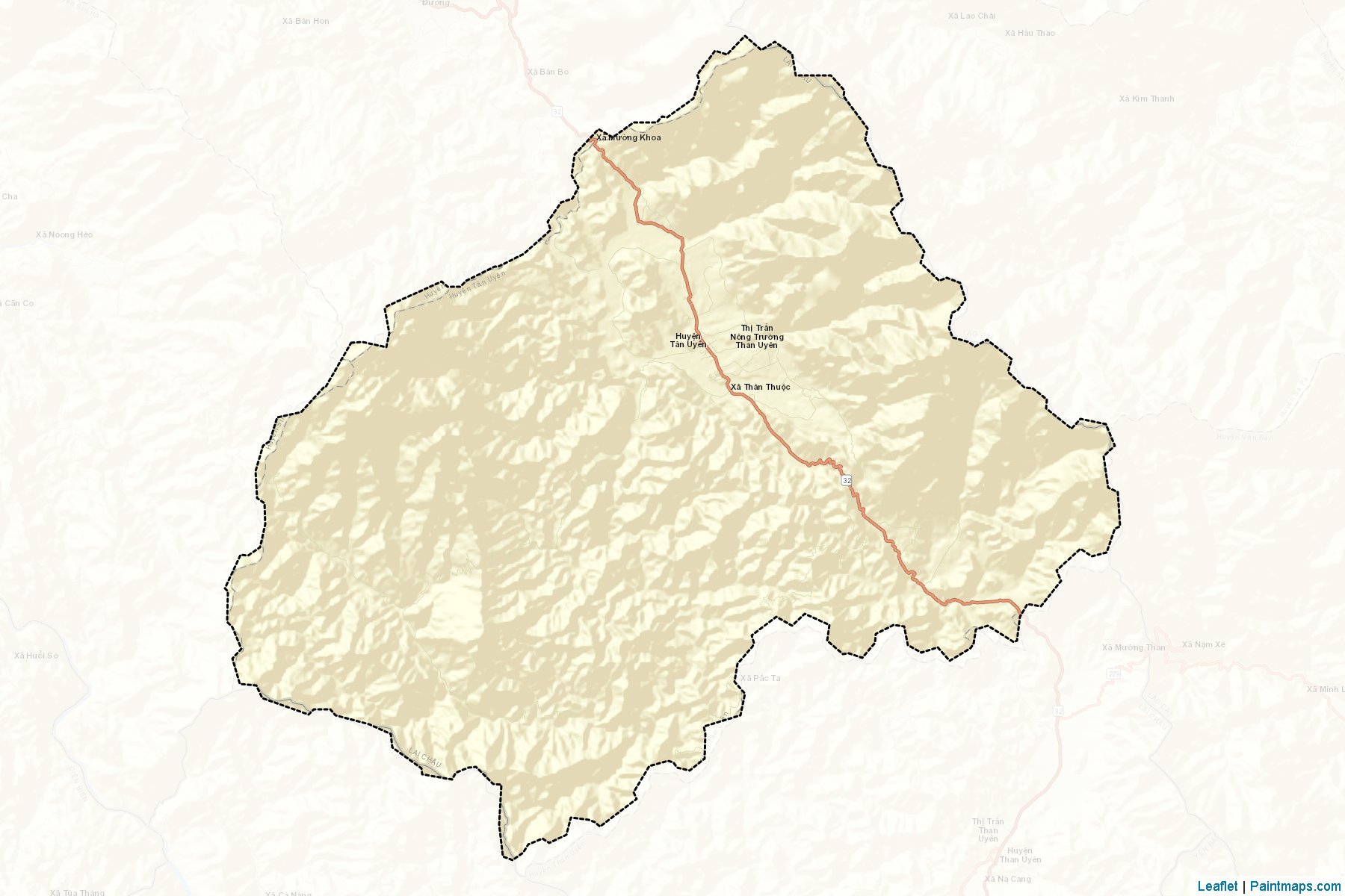 Muestras de recorte de mapas Tan Uyen (Lai Chau)-2