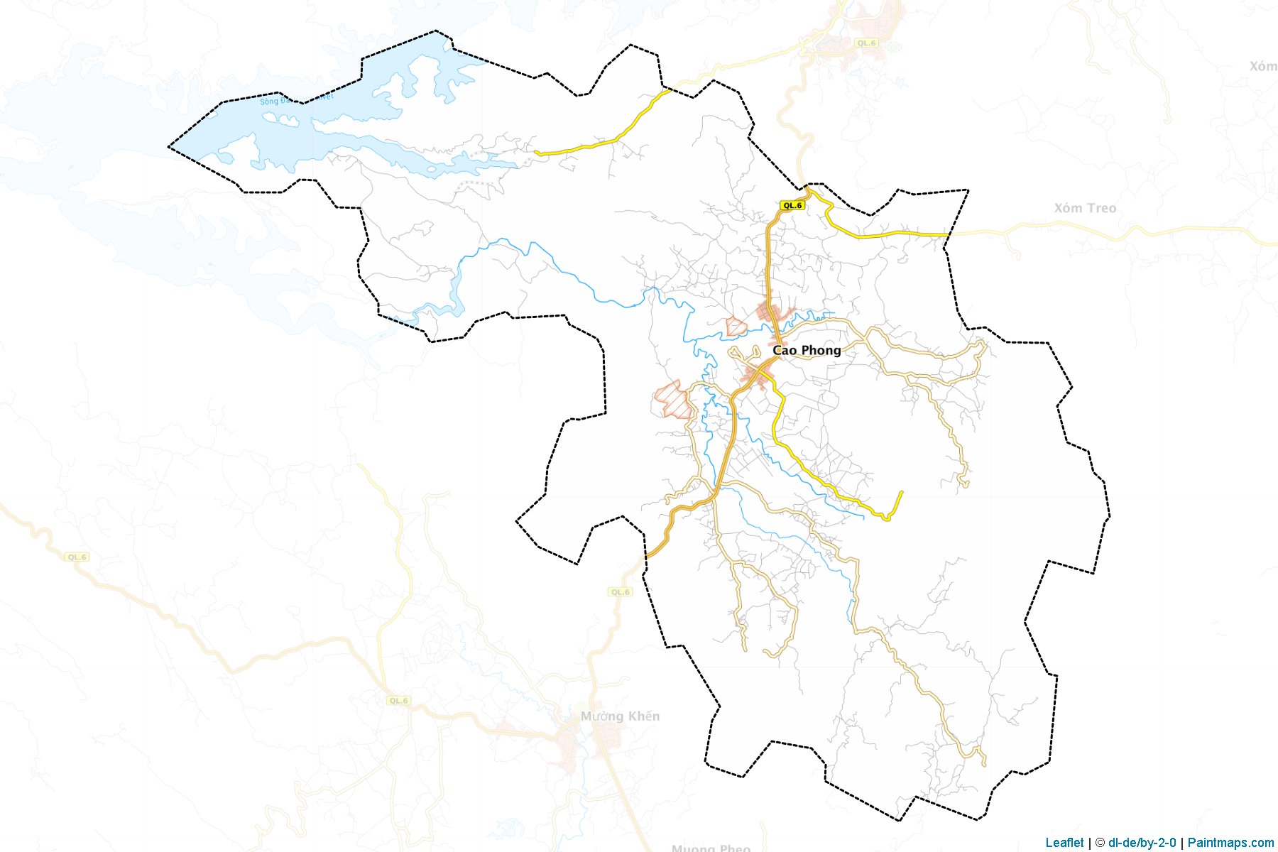 Cao Phong (Hoa Binh) Map Cropping Samples-1